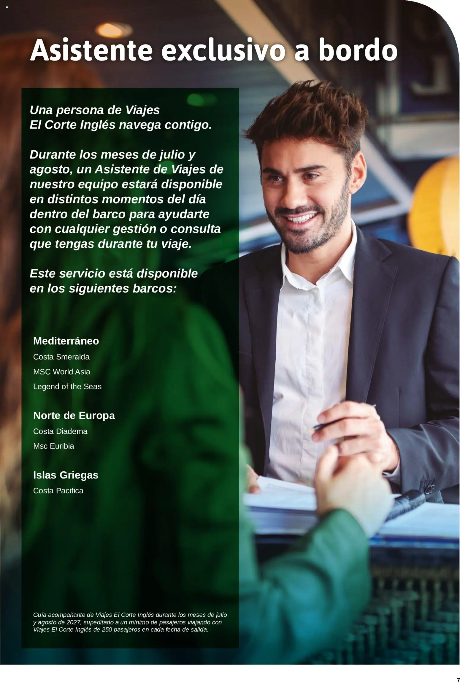 Viajes El Corte Inglés Crucero fantástico │ válido desde el 14/09/2026 | Página: 7
