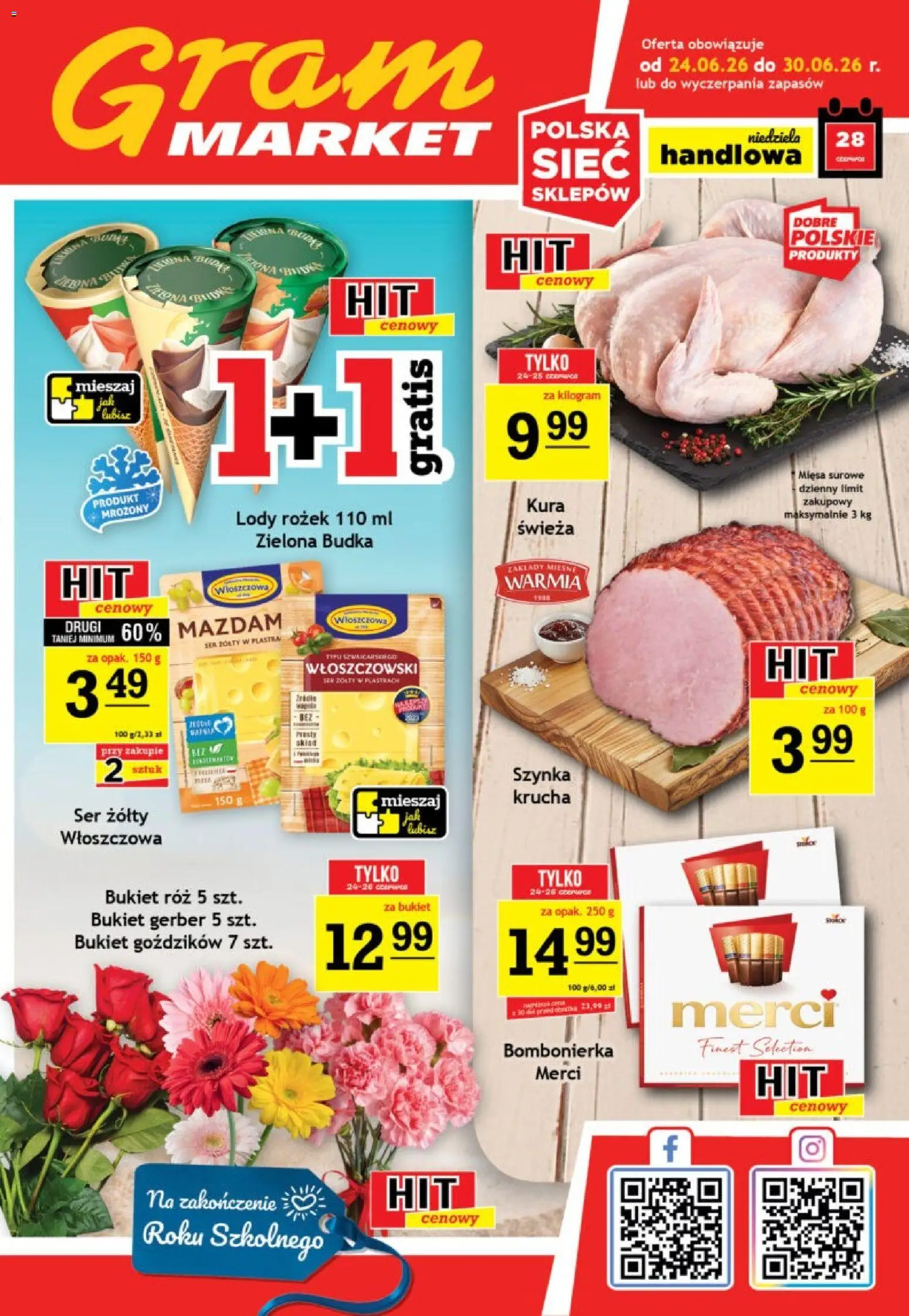Gram Market gazetka od 24.06.2026 | Strona: 1