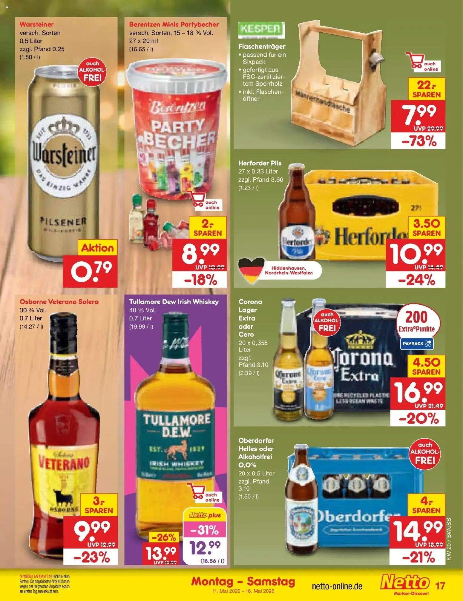 Netto Marken-Discount Prospekt Stemwede-Dielingen	 (ab 10.05.2026) » Angebote | Seite: 22