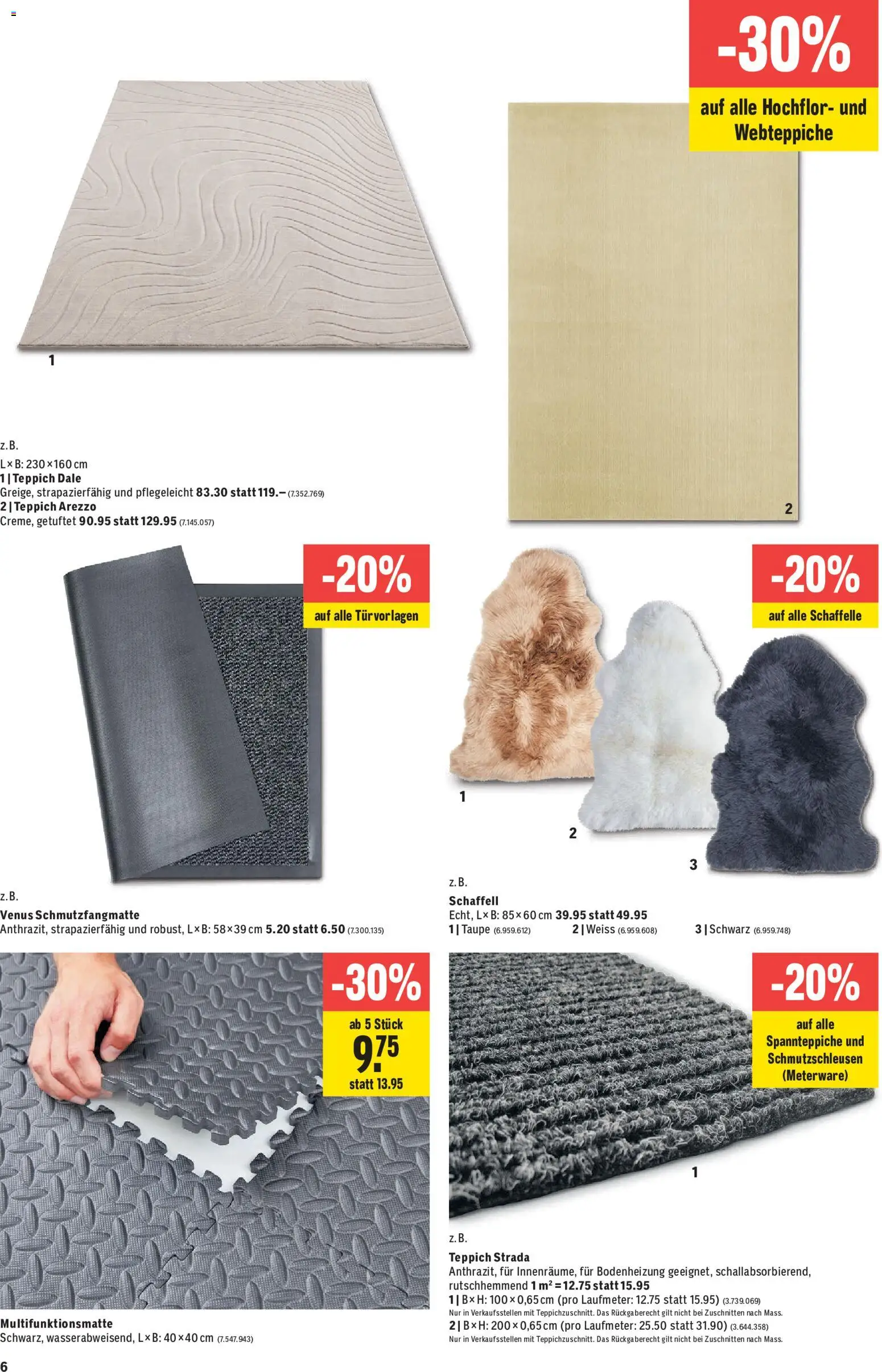 Jumbo aktionen – gültig ab 24.09.2026 | Seite: 6 | Produkte: Schmutzfangmatte, Teppich