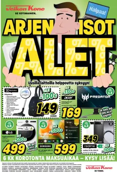 Veikon Kone-mainoslehti voimassa 10/08/2026 alkaen