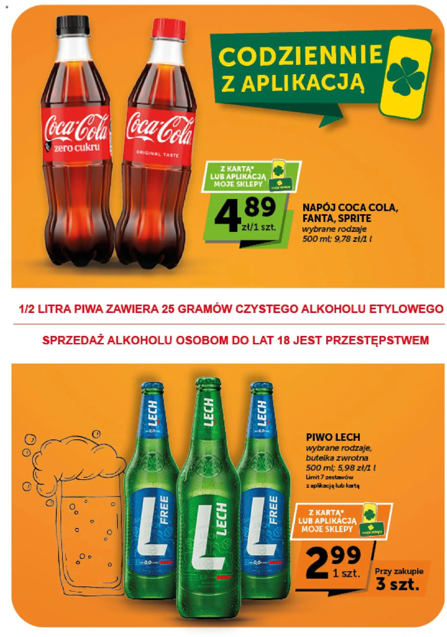Groszek gazetka - Minimarket od 27.08.2026 | Strona: 11 | Produkty: Karta, Lech, Sprite, Piwo