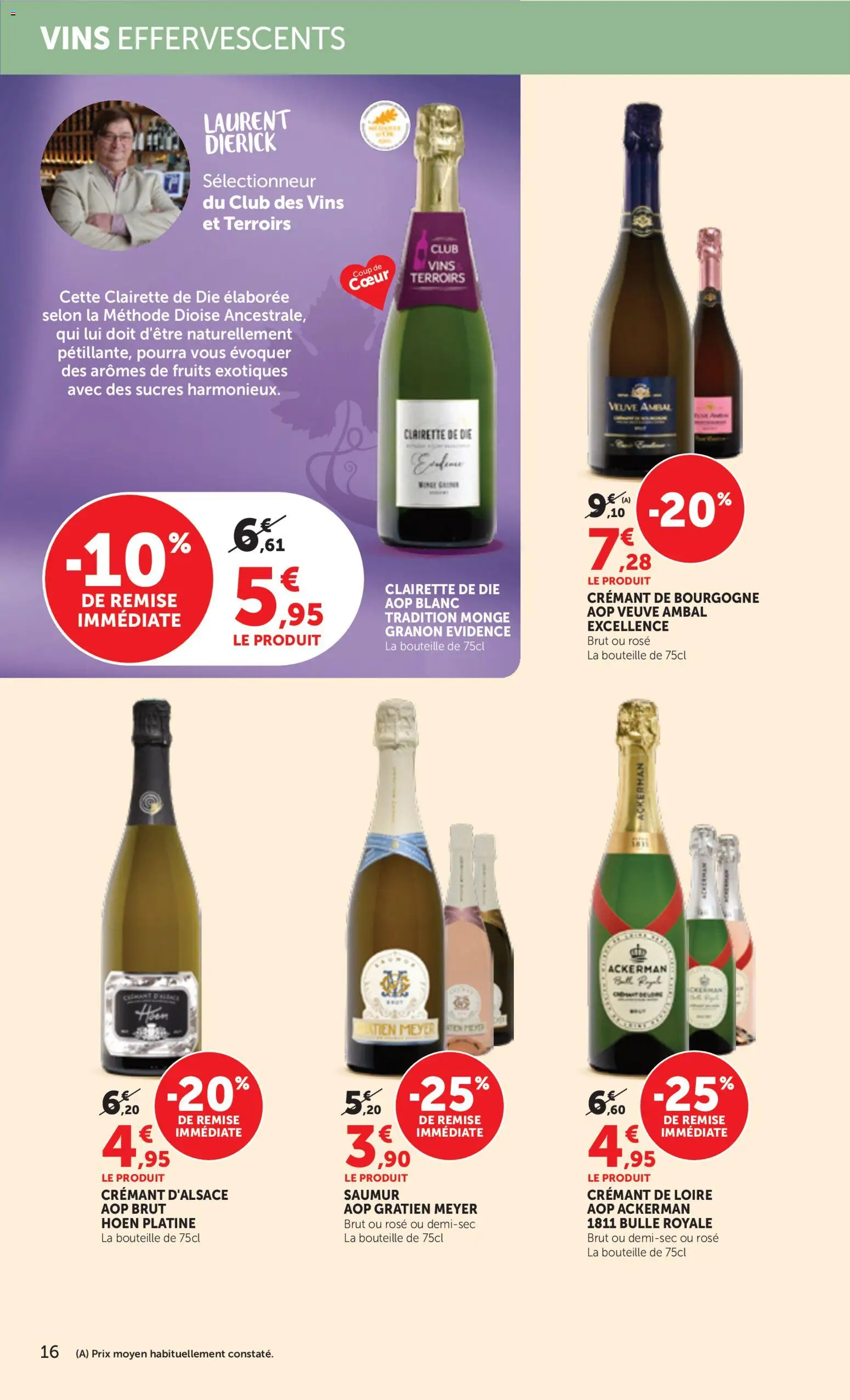 {H1} | Page: 16 | Produits: Crémant de Loire, Fruits, Fruits exotiques, Crémant