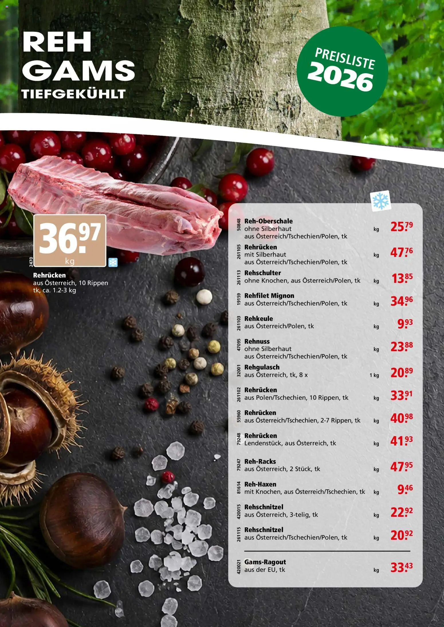 Aligro aktionen Wildvorverkauf Chavannes, Matran, Genf, Sitten – gültig ab 17.08.2026 | Seite: 2