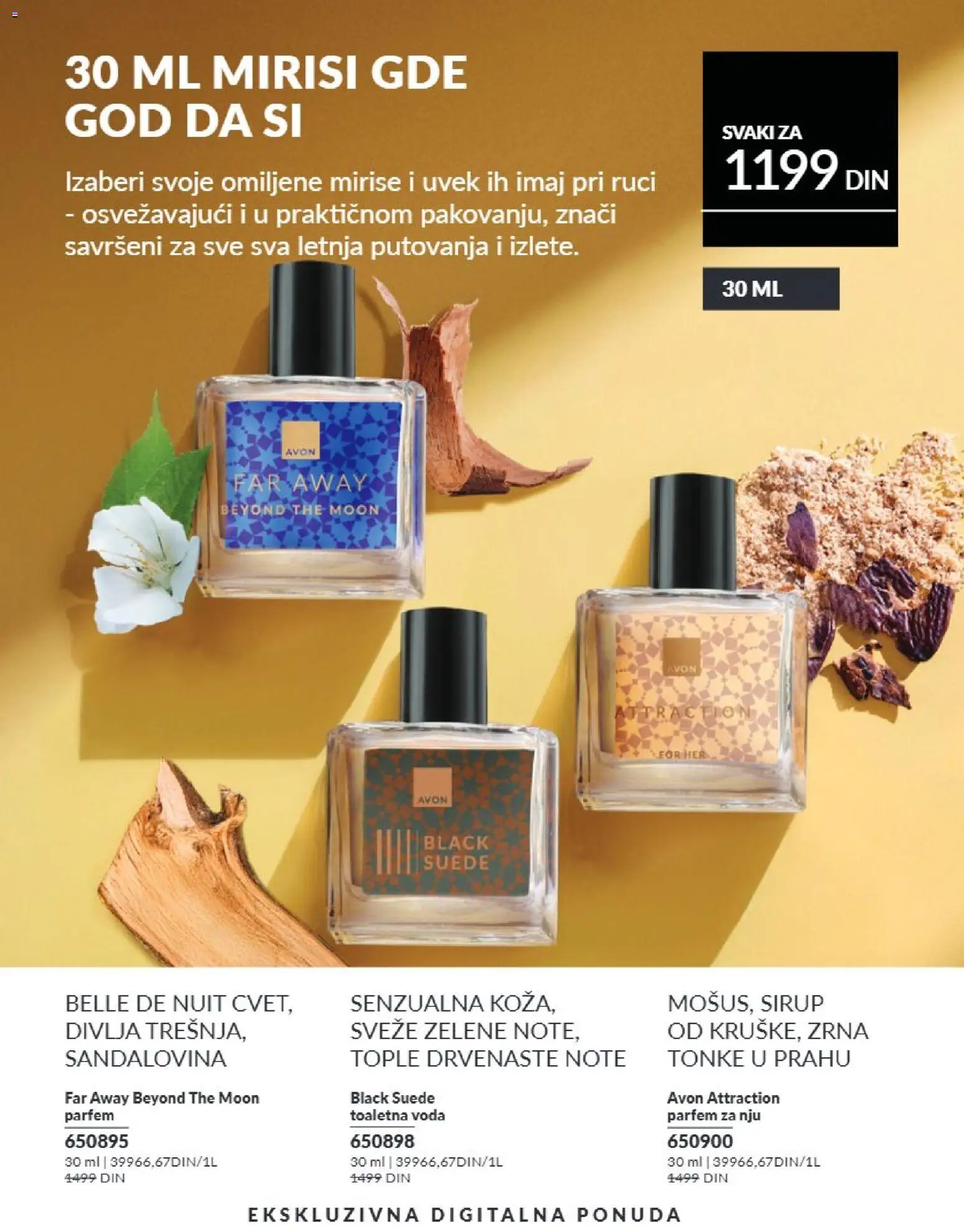 AVON katalog - važi od 01.09.2026 | Strana: 199 | Proizvode: Parfem, Toaletna voda, Voda, Sirup