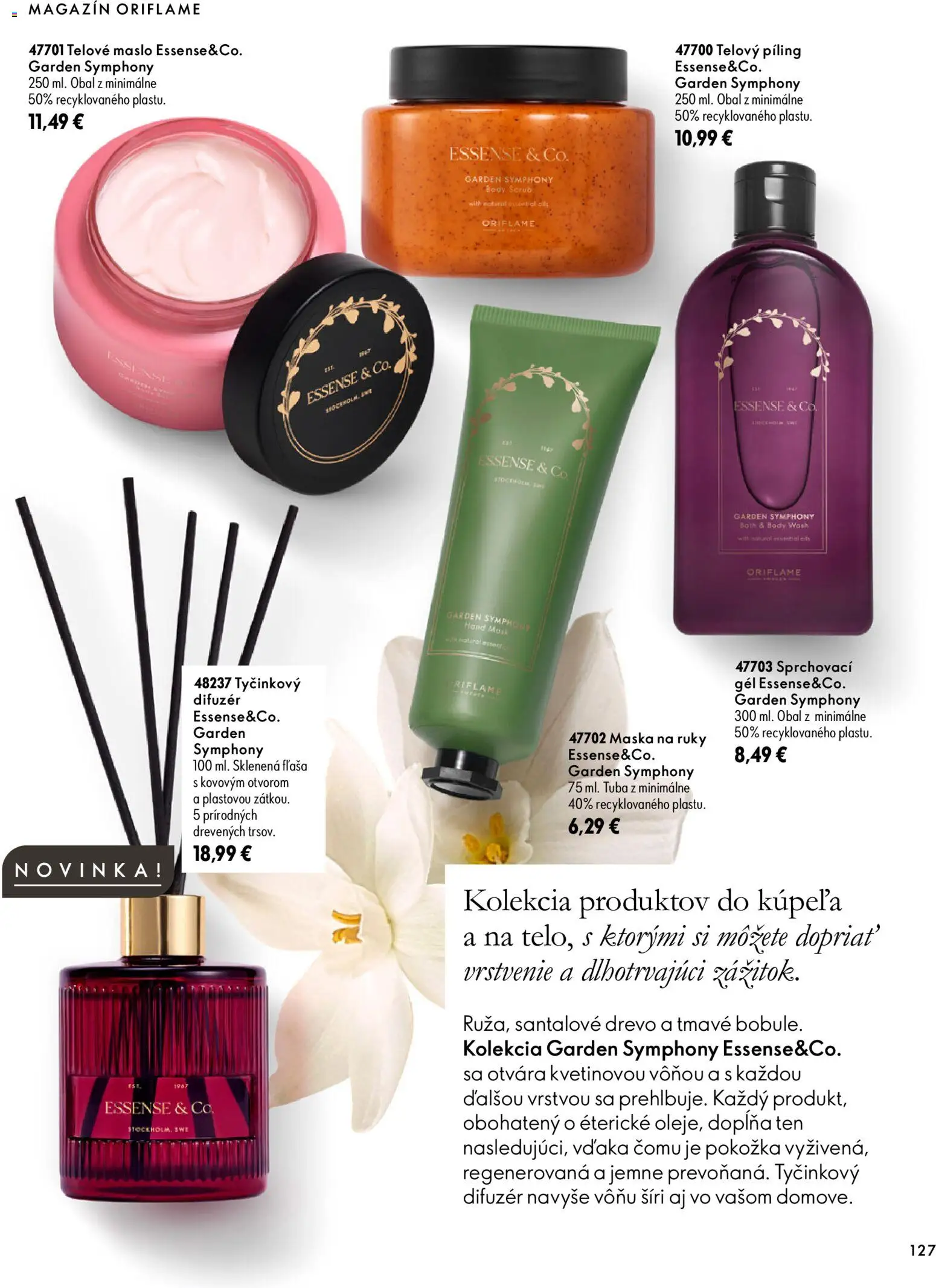 Nové Oriflame akcie – leták je platný od 30.09.2026 | Strana: 127 | Produkty: Difúzer, Maslo, Maska