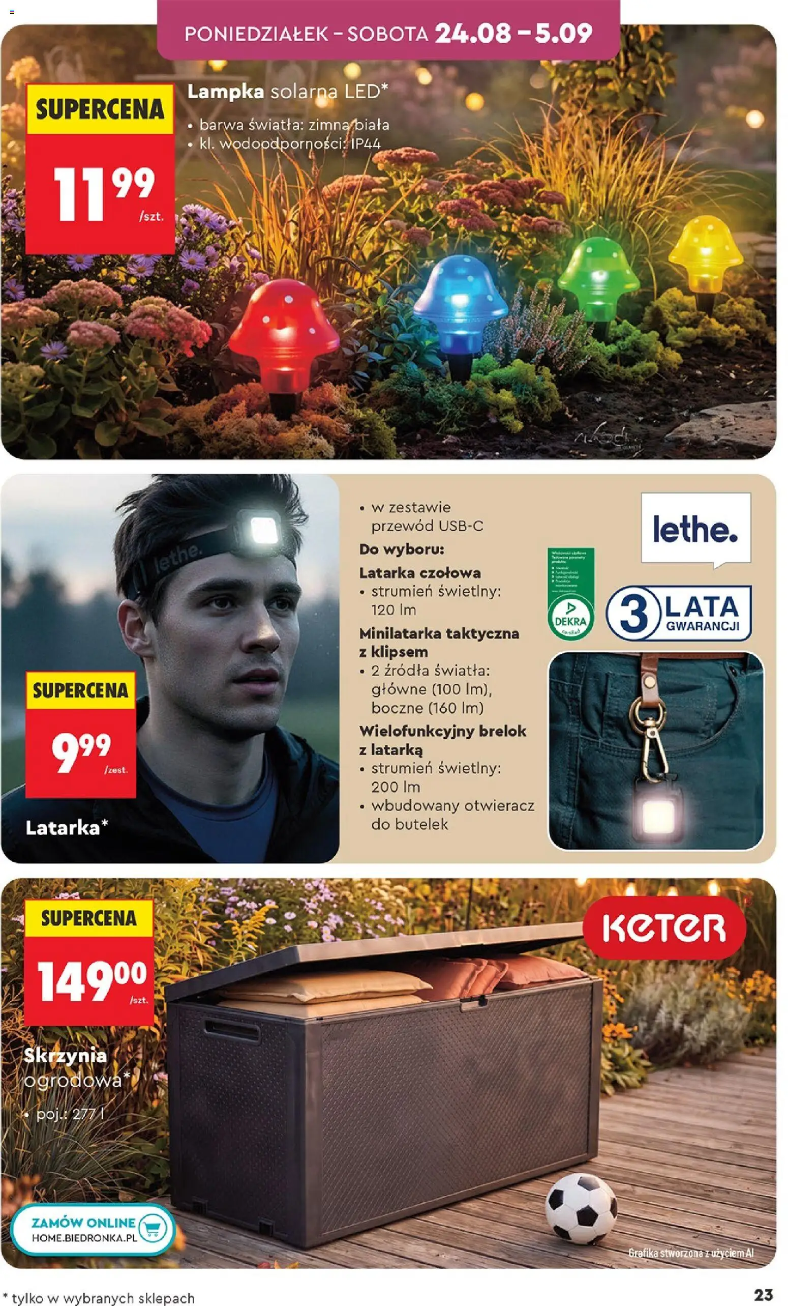 Biedronka Polsko - Hity i inspiracje od 24.08.2026 | Strana: 23