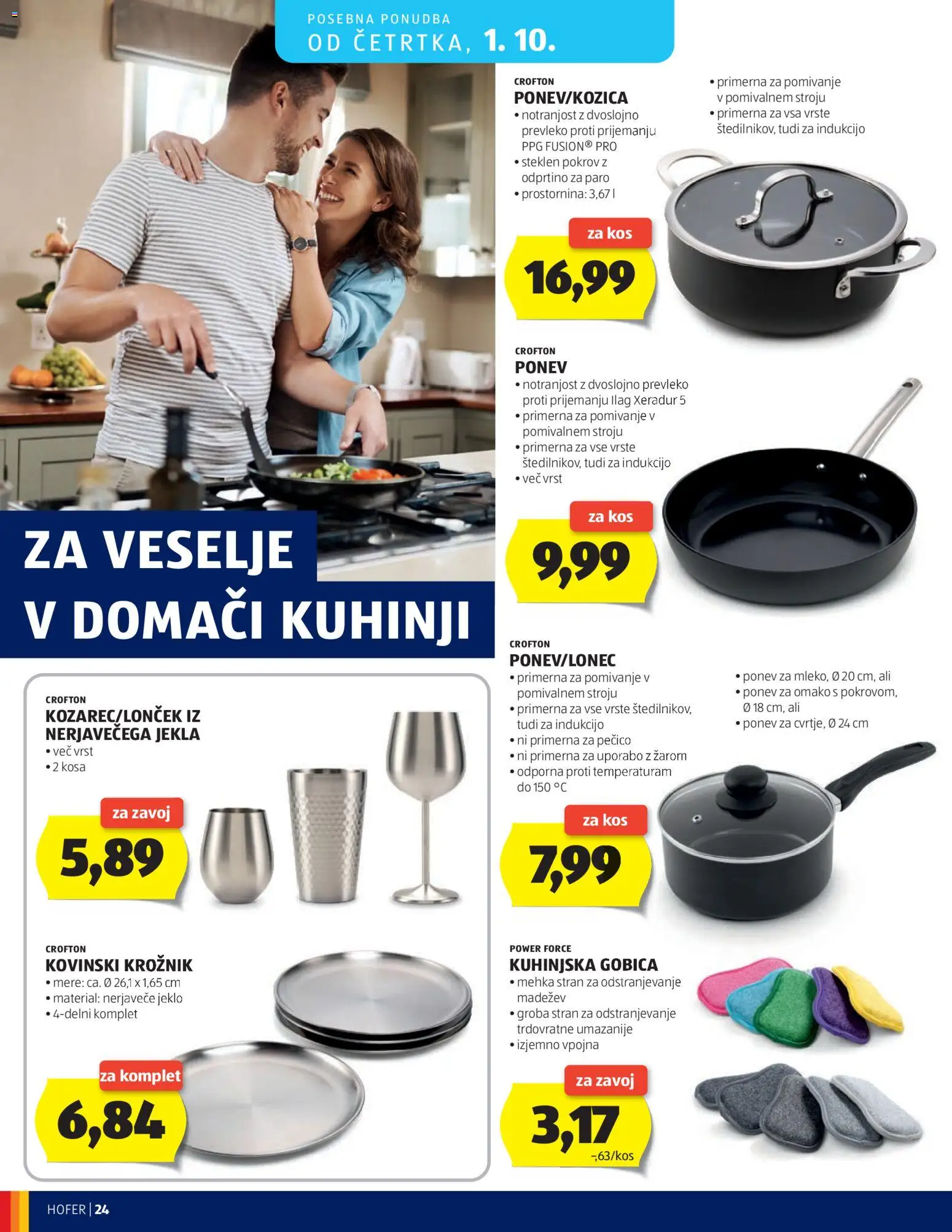 Novi Hofer katalog ponudbe – veljaven od 23.09.2026 | Stran: 24