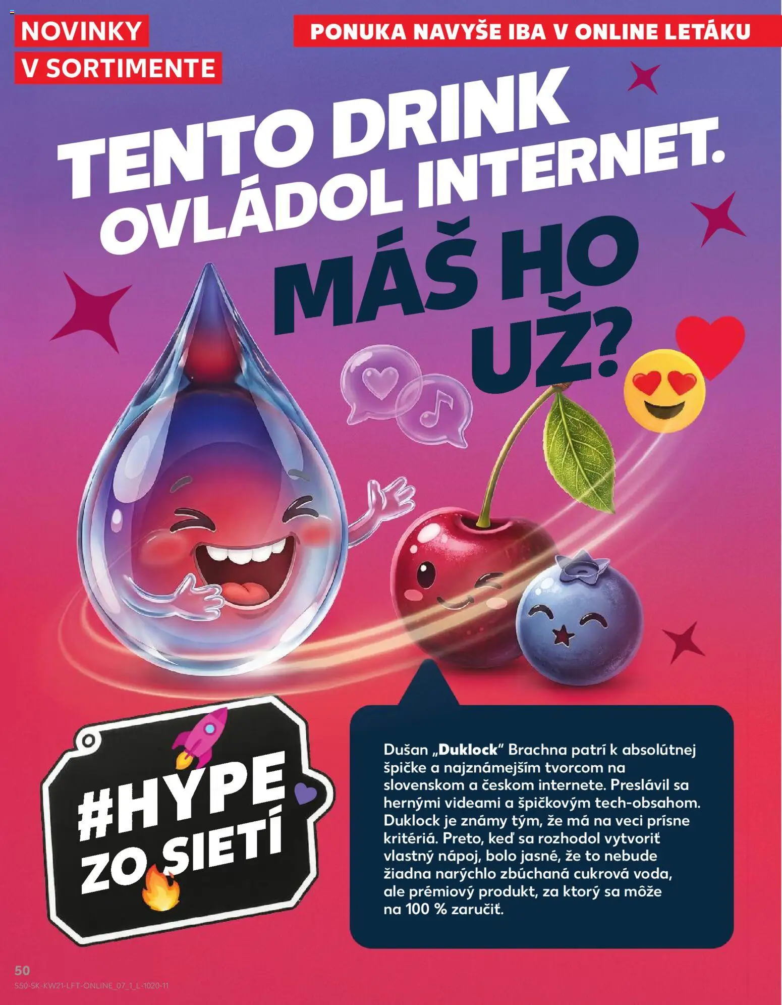 Kaufland SK akciós ujság - amely érvényes a következő dátumtól: 21.05.2026 | Oldal: 50