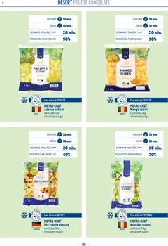 Ofertele Metro valabile de la 21.04.2026 | Pagină: 90 | Produse: Pungă, Ananas, Fructe, Mango