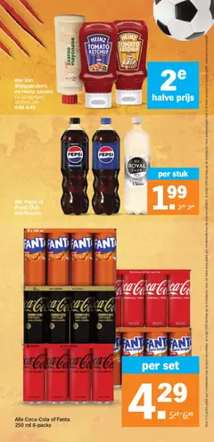 Fanta Orange Zero Sugar, Fanta Orange Zero Sugar - Voorbeeld van een folder van Albert Heijn, geldig van 15.06.2026 | Pagina: 26 | Producten: Waffelini, Ketchup, Pepsi, Saláta mix