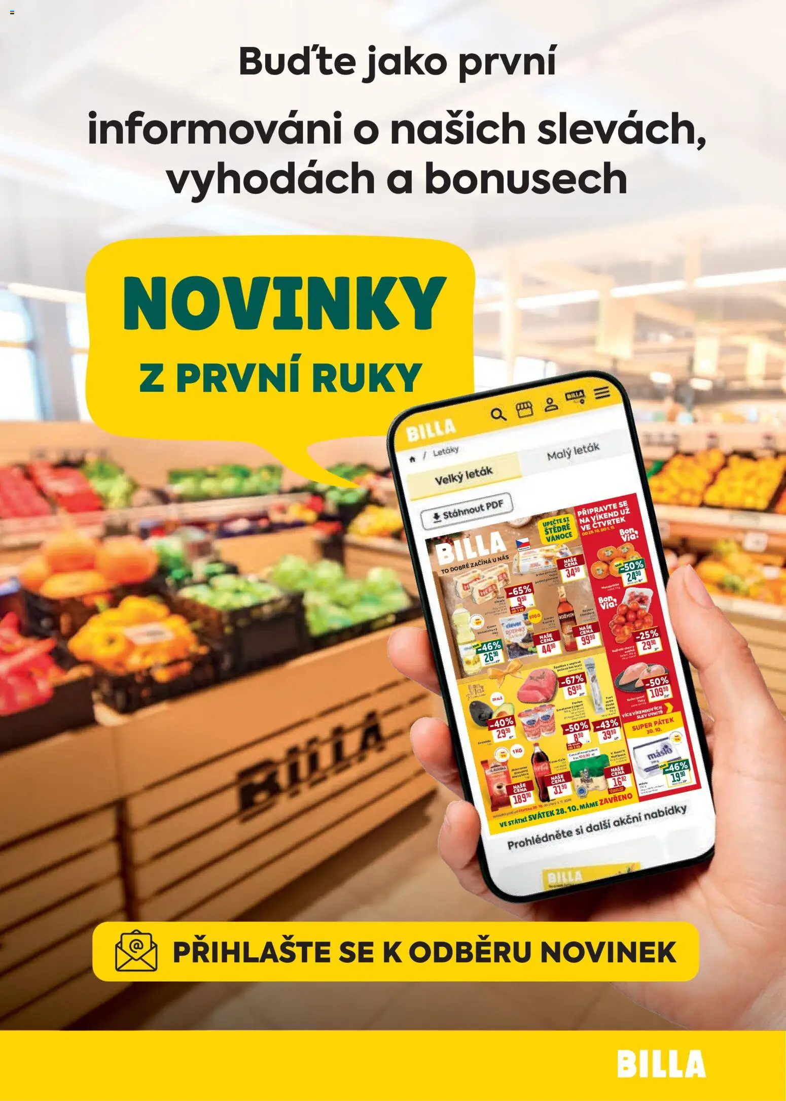Billa Velký leták od 29.10.2026 | Strana: 27