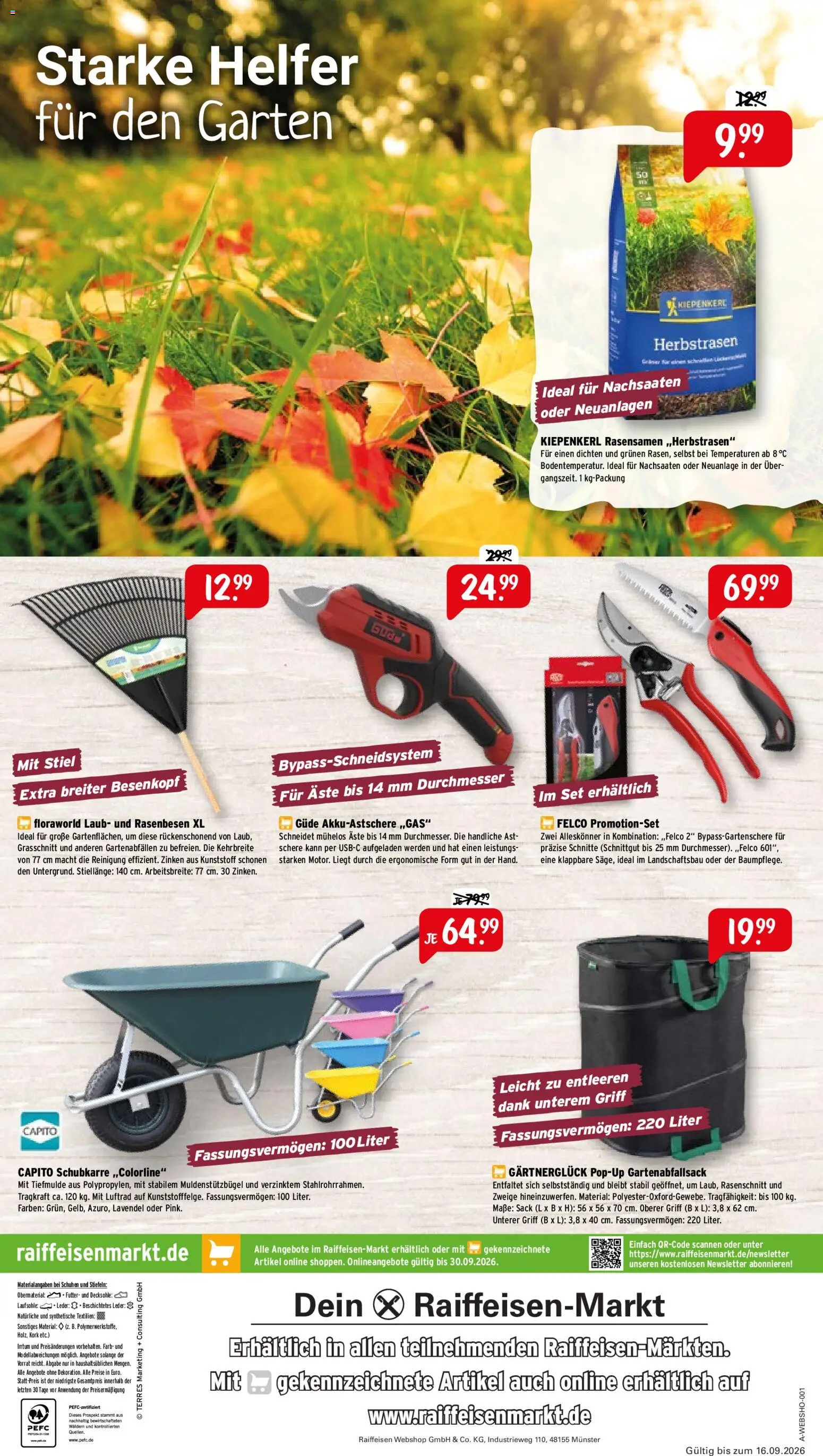 Raiffeisen Markt Prospekt – gültig ab 01.09.2026 | Seite: 8 | Produkte: Lavendel