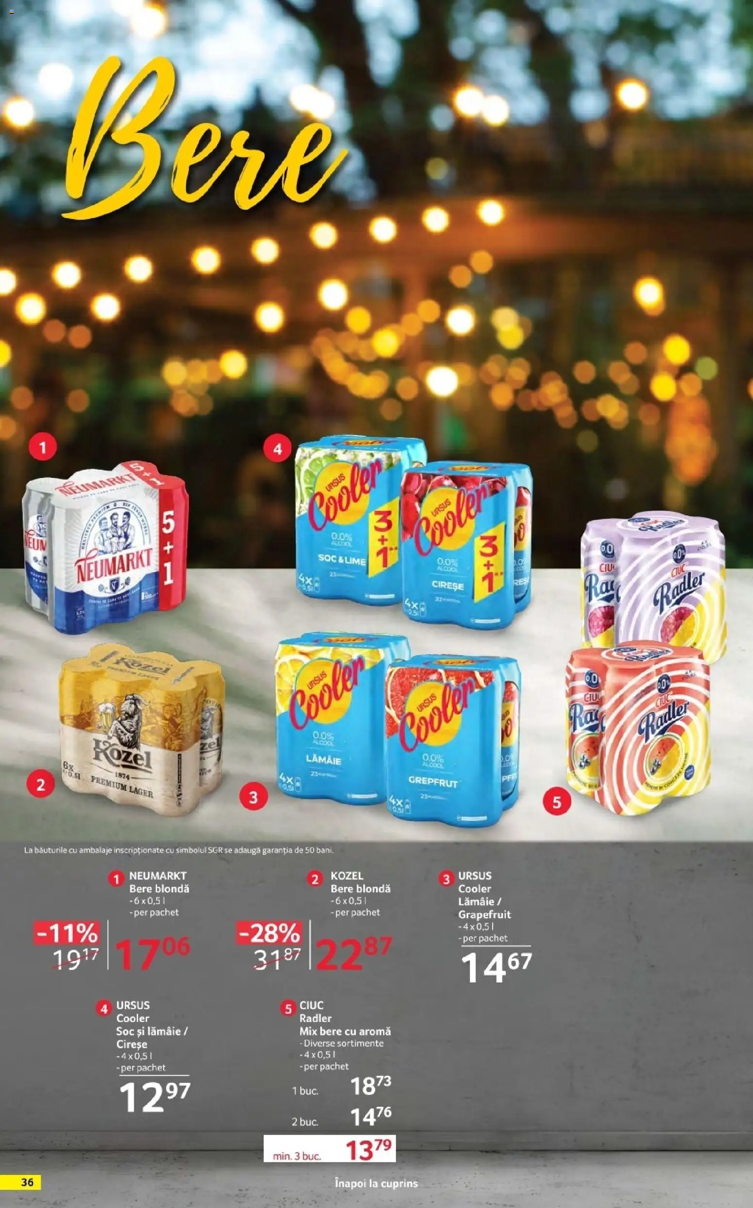 Noul catalog Selgros – valabil de la 17.04.2026 | Pagină: 36 | Produse: Lime, Grepfrut, Cireșe, Lămâie