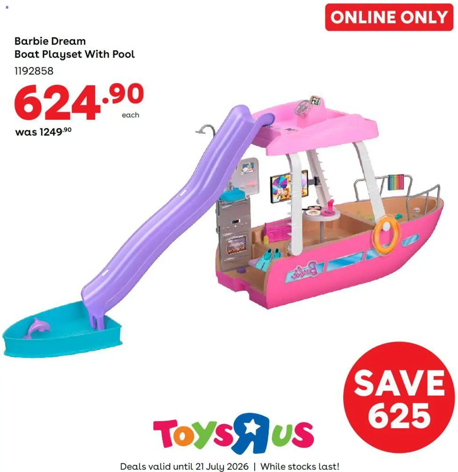 New Toys R Us catalogue – valid from 16/07/2026 | Page: 3 | Products: Playset, Toys
