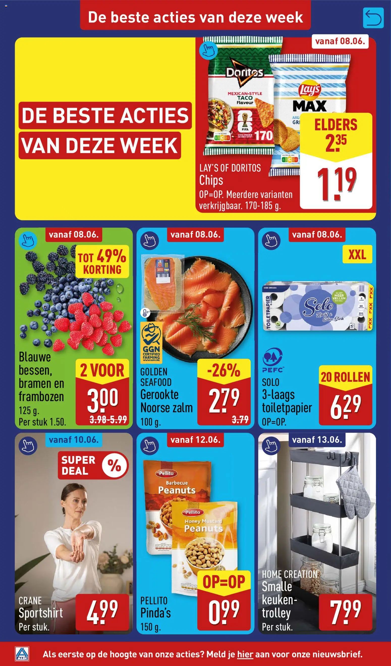 {H1} | Pagina: 2 | Producten: Chips, Zalm, Doritos, Toiletpapier