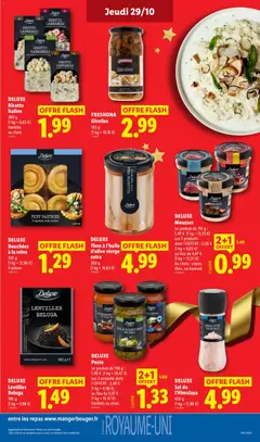 LIDL - Prévisualisation de DELUXE Pesto, Le produit de 190 g valide à partir de 29/10/2026 | Page: 27