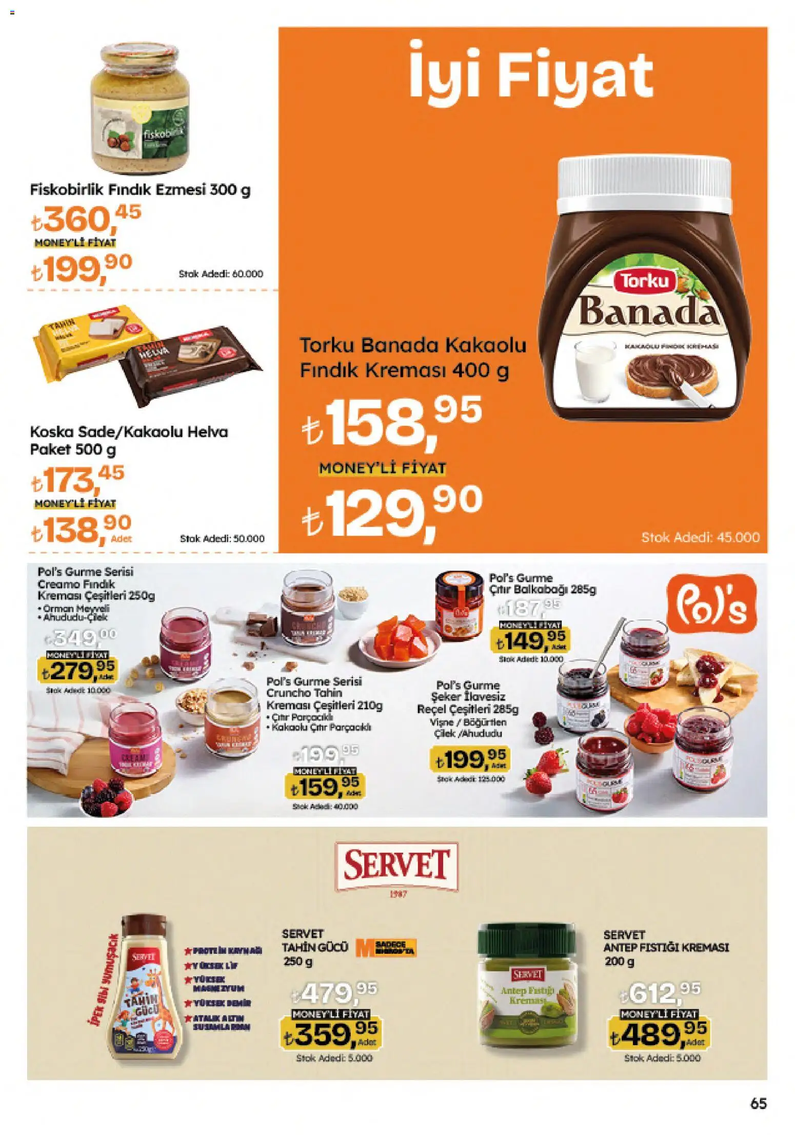 Migros Katalog - 5M Migroskop Dijital - 09 Temmuz 2026 tarihinden itibaren geçerlidir | Sayfa: 65 | Ürünler: Şeker, Çilek, Vişne, Balkabağı
