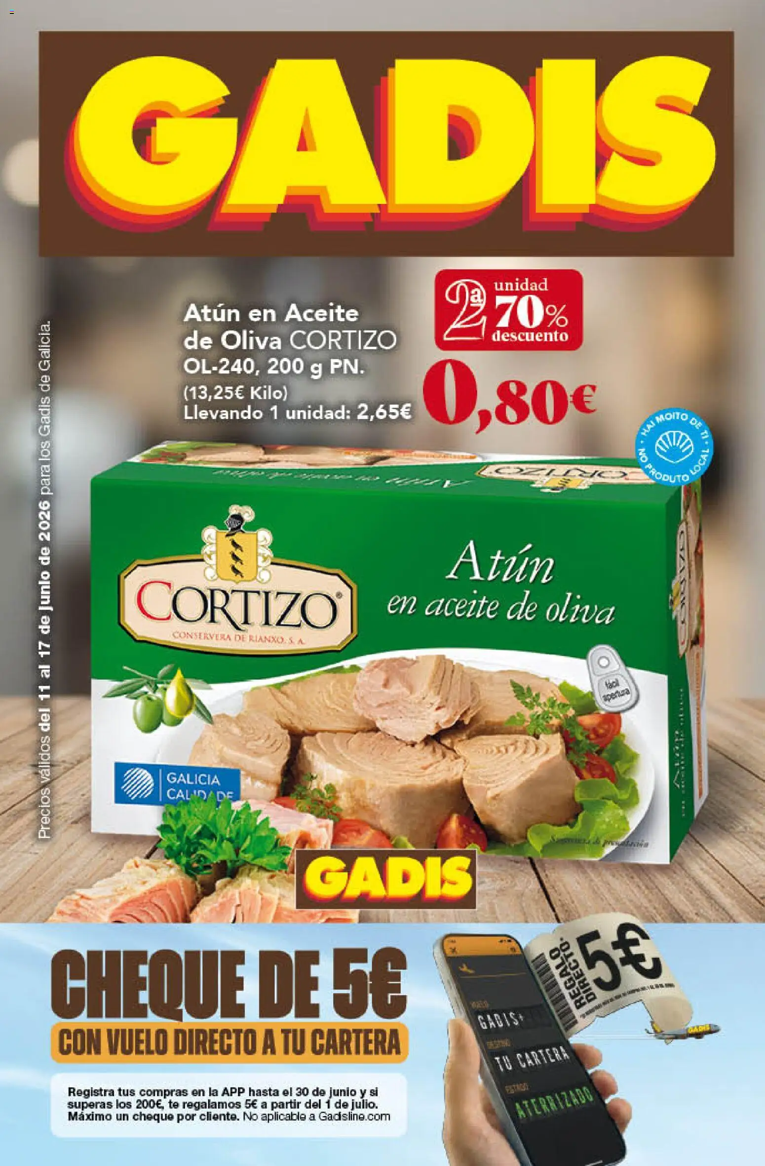 Gadis folleto │ válido desde el 11.06.2026 | Página: 1 | Productos: Aceite, Té, Aceite de oliva