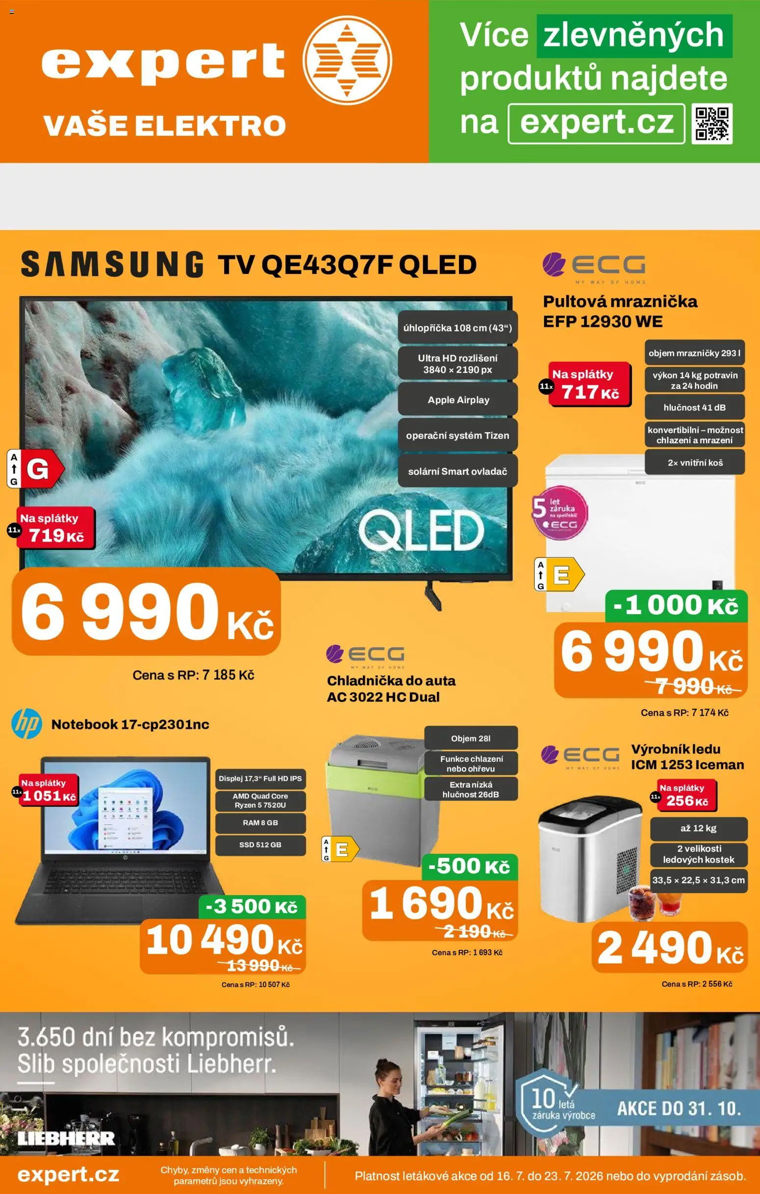 Expert elektro leták od 16.07.2026 catalogue cover