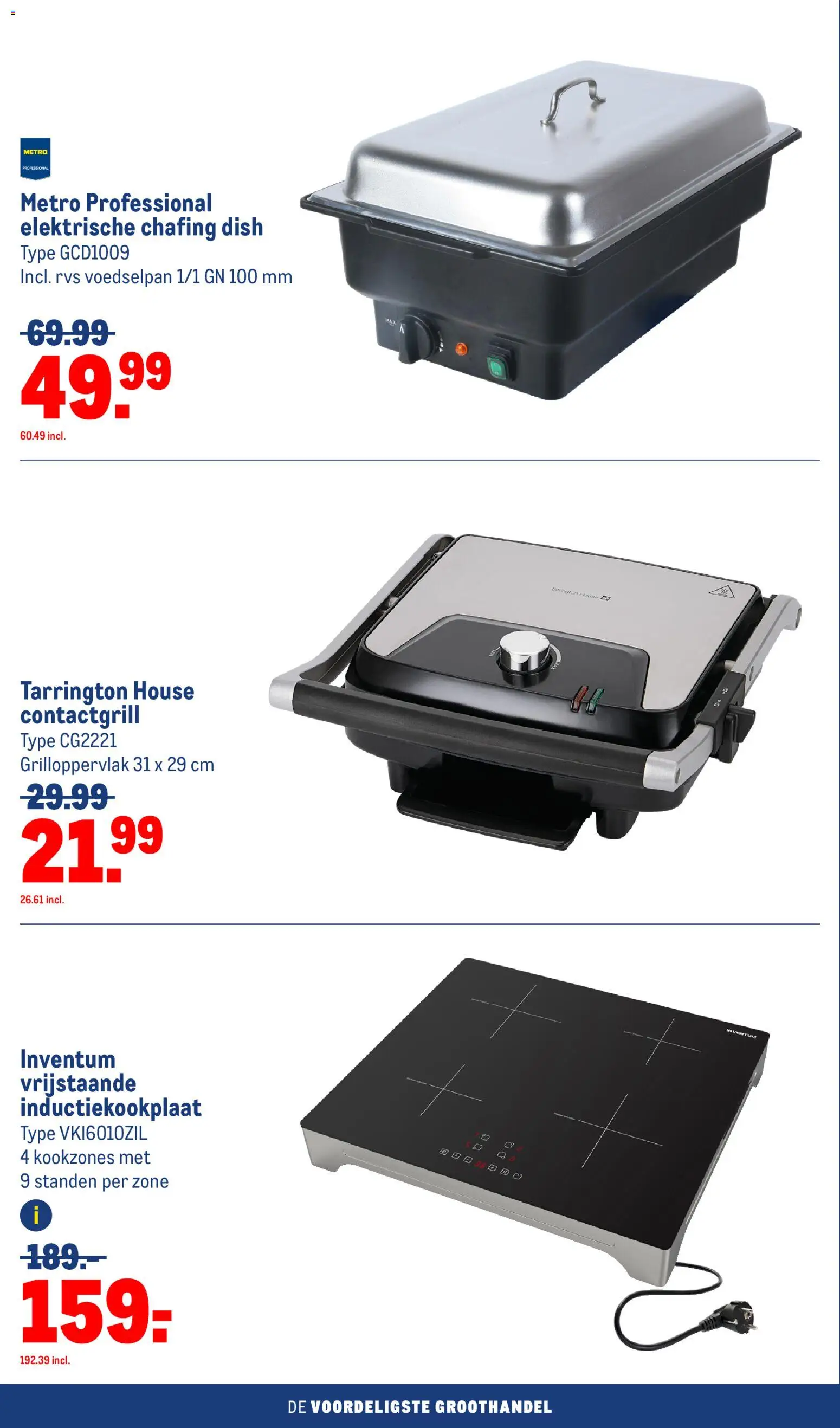 {H1} | Pagina: 6 | Producten: Contactgrill, Inductiekookplaat