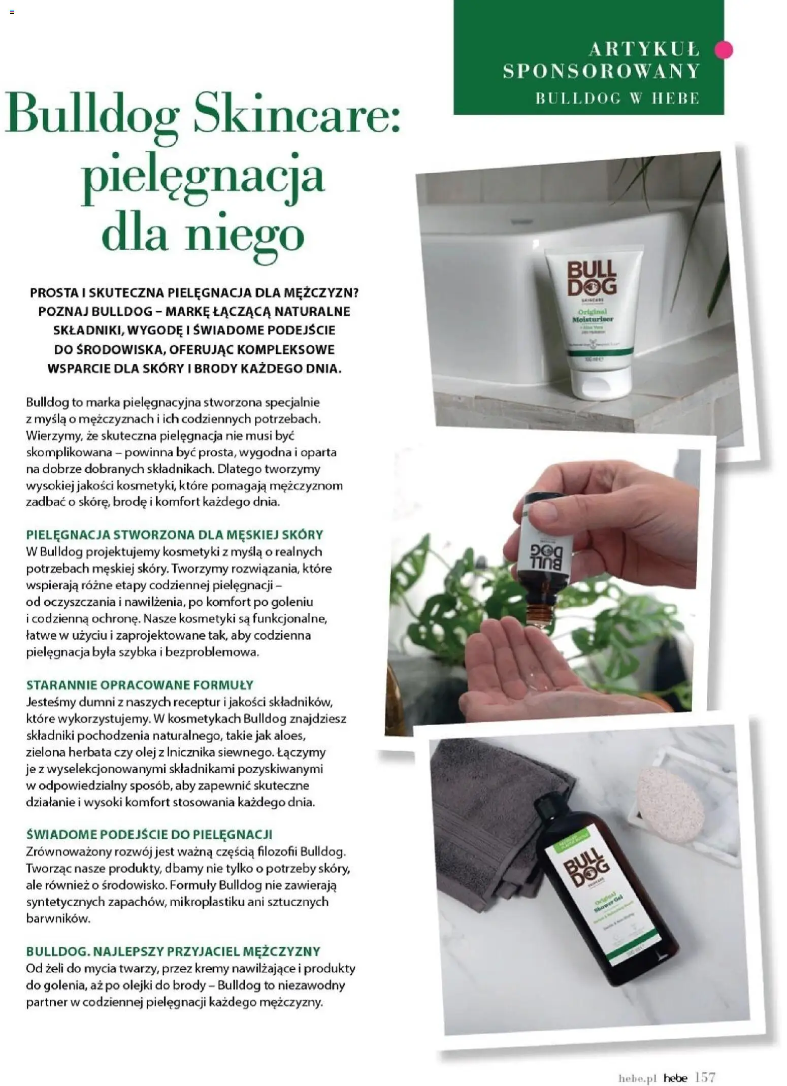Hebe gazetka - Magazyn od 01.07.2026 | Strona: 157 | Produkty: Kosmetyki, Olej, Herbata