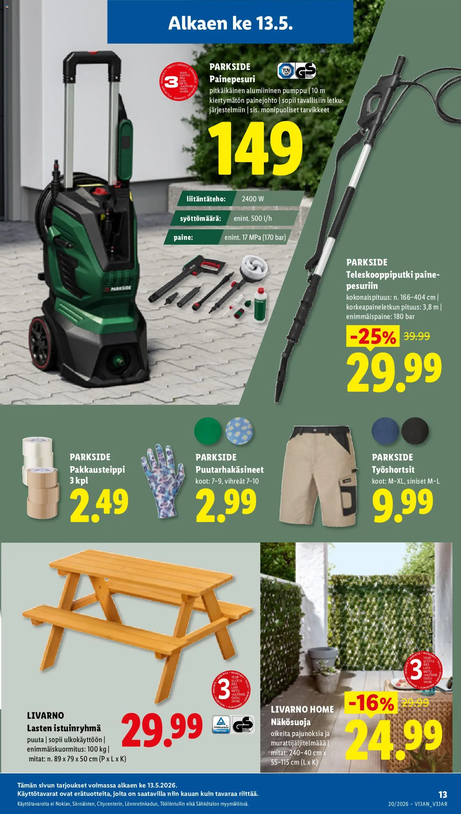 Lidl tarjoukset - Helsinki – voimassa 13.05.2026 alkaen | Sivu: 17