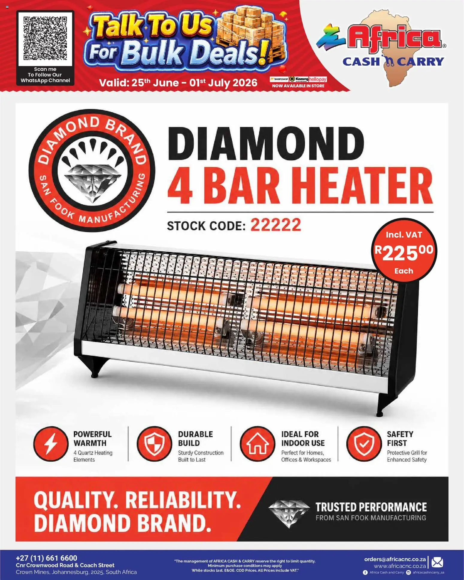 New Africa Cash & Carry catalogue – valid from 25/06/2026 | Page: 38