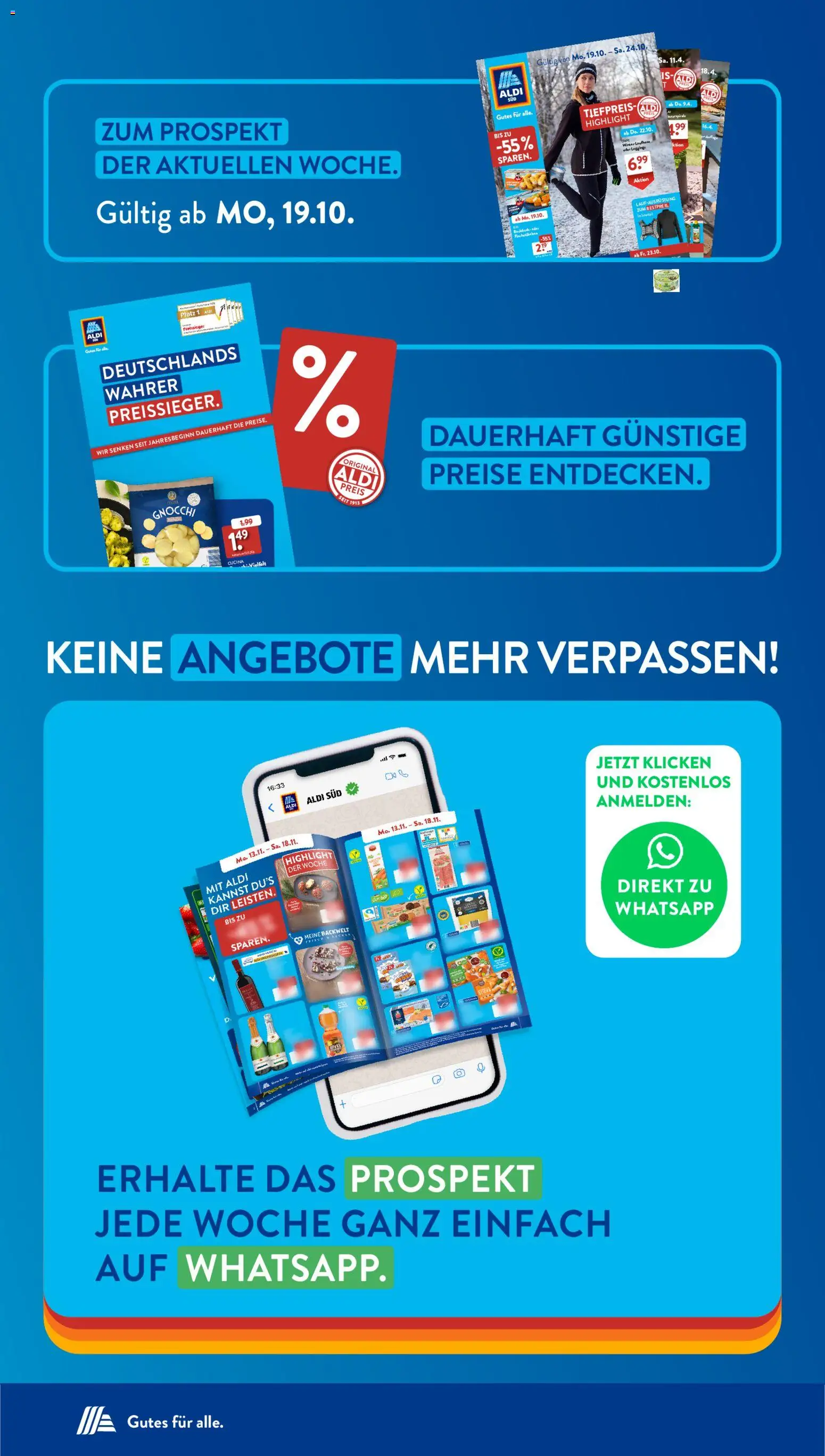 Aldi Süd Prospekt – gültig ab 02.11.2026 | Seite: 23 | Produkte: Gnocchi, Leggings, Reis