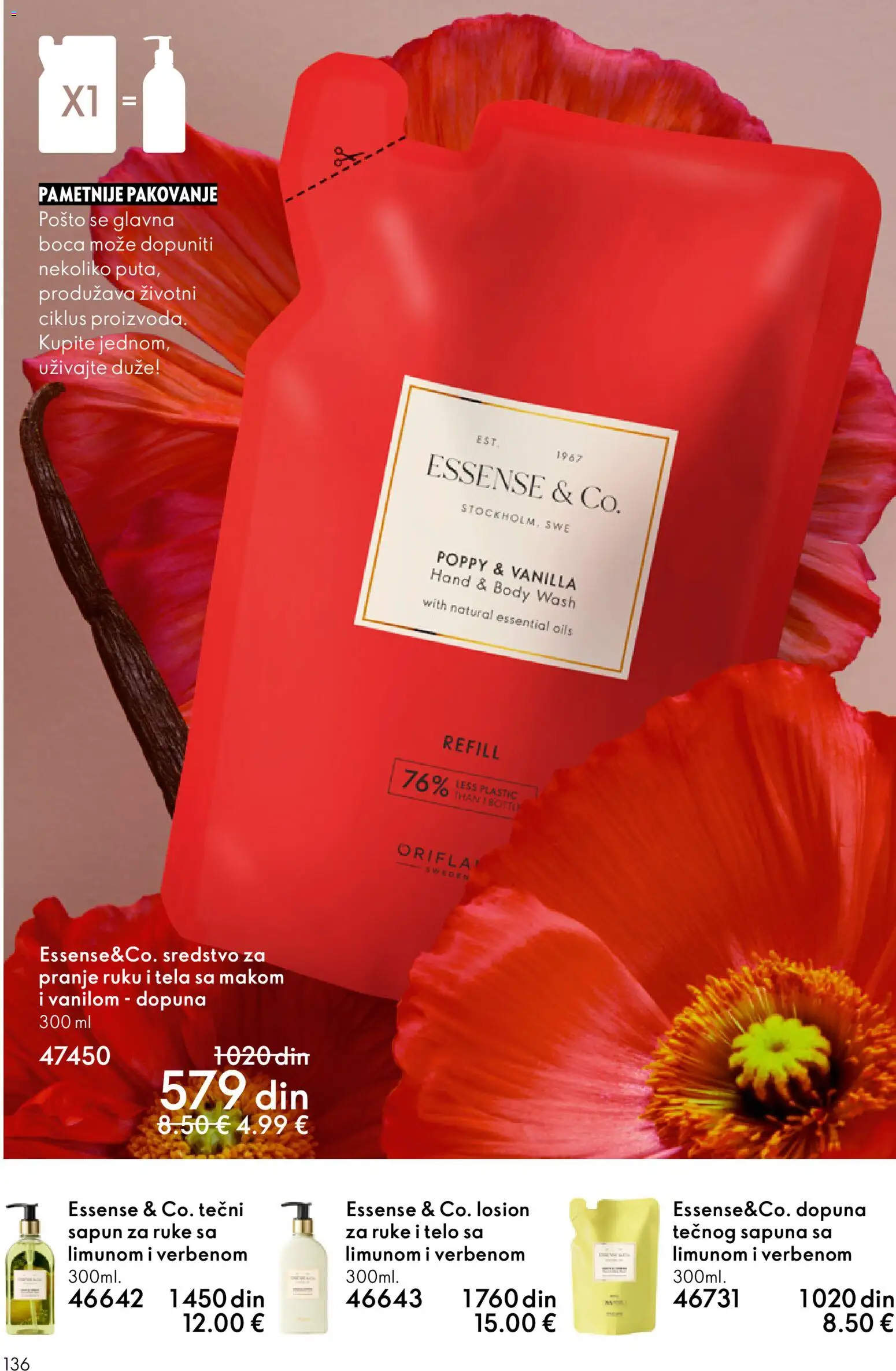 Oriflame katalog - važi od 03.06.2026 | Strana: 136 | Proizvode: Pakovanje, Sapun