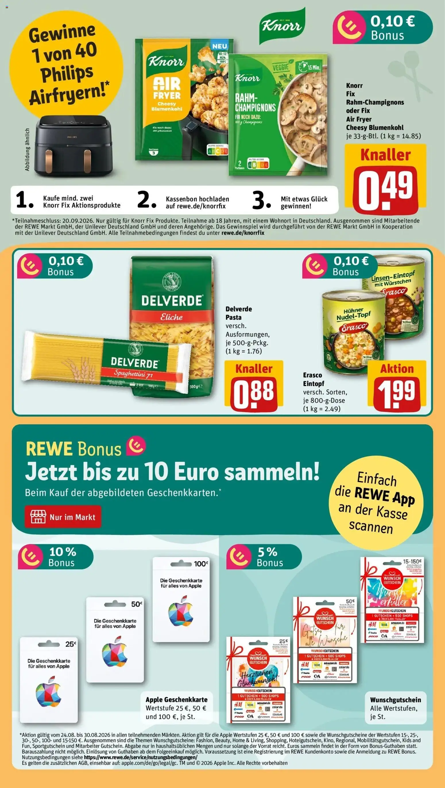 REWE Prospekt ab 24.08.2026 zum Blättern » Angebote | Seite: 16