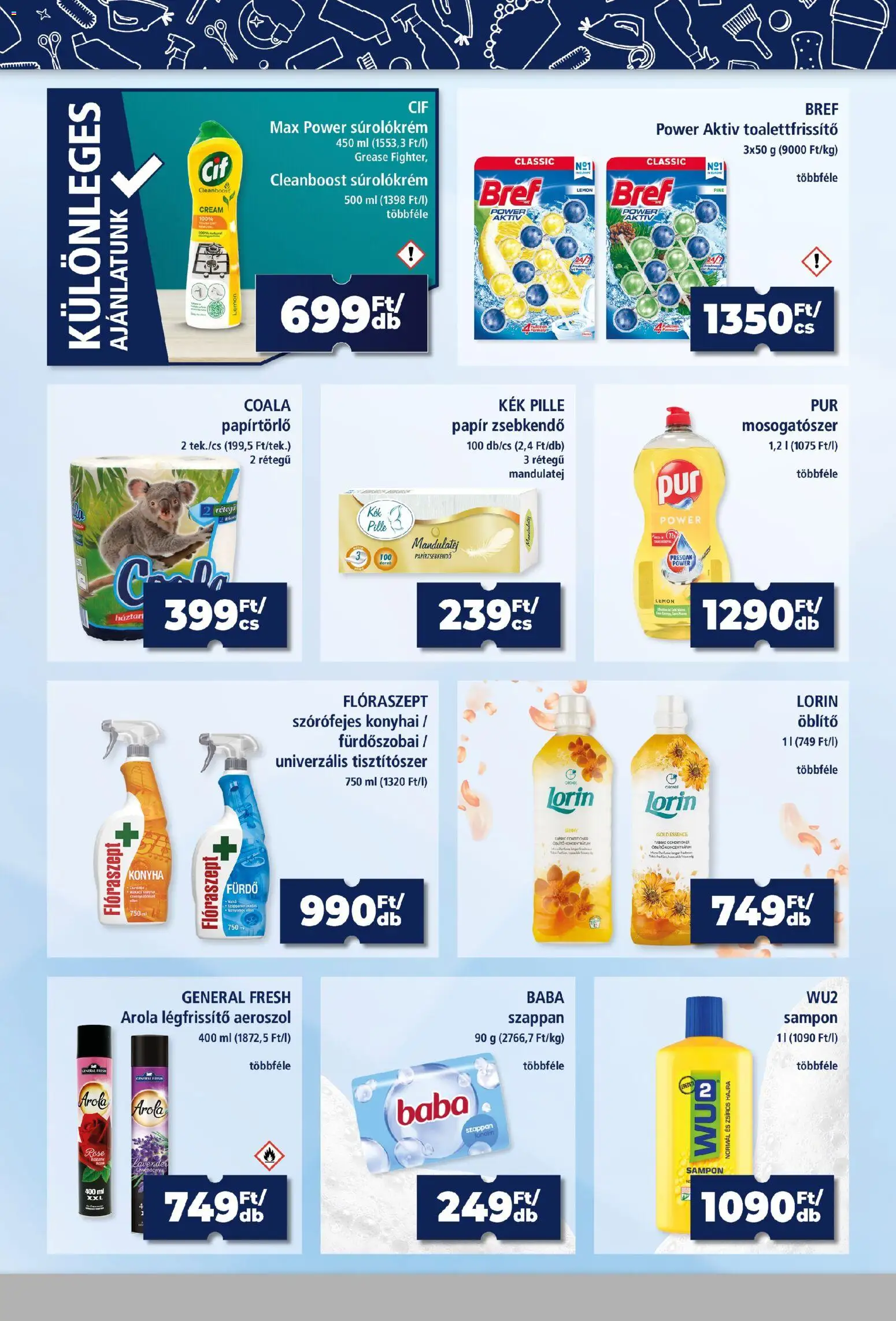 Goods Market akciós ujság - amely érvényes a következő dátumtól: 2026.10.22. | Oldal: 2 | Termékek: Sampon, Mosogatószer, Papír zsebkendő, Baba