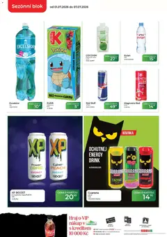 Náhled letáku Tamda Foods leták od 01.07.2026 | Strana: 11 | Produkty: Voda, Kiwi, Magnesia Red, Energy drink