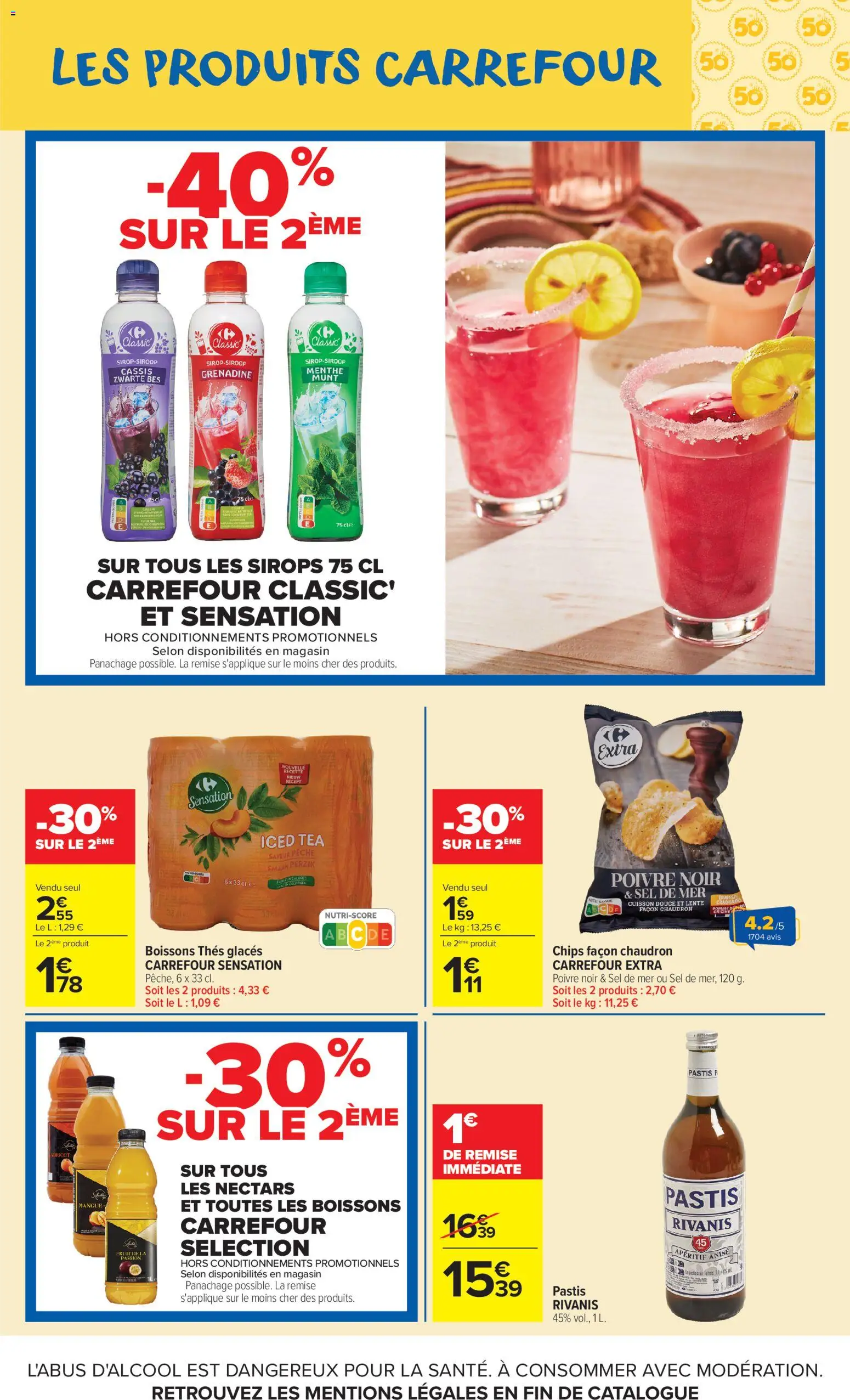 {H1} | Page: 7 | Produits: Apéritif, Pastis, Pomme, Poivre