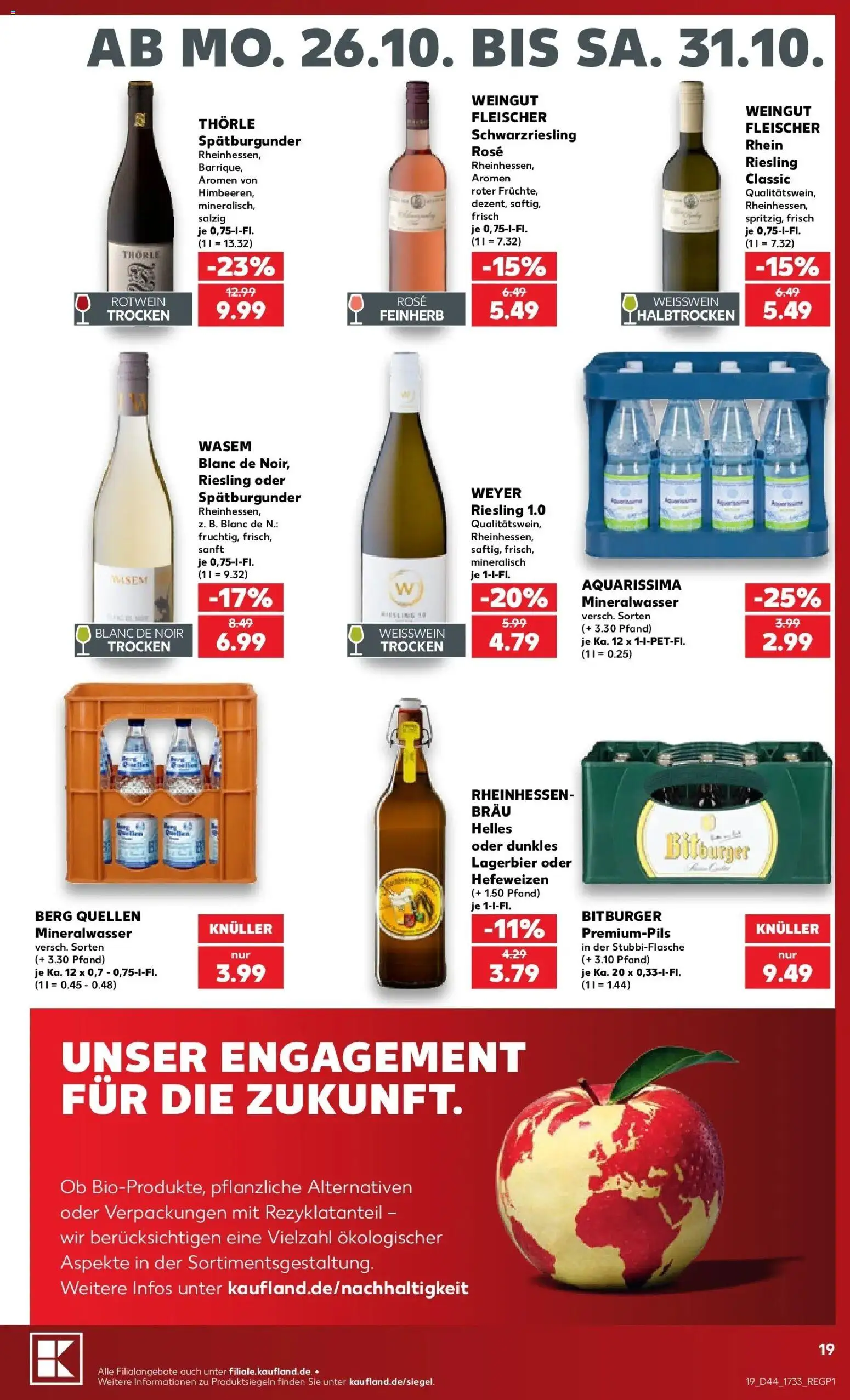 Prospekt Kaufland ab 26.10.2026 » Angebote Online zum Blättern | Seite: 23