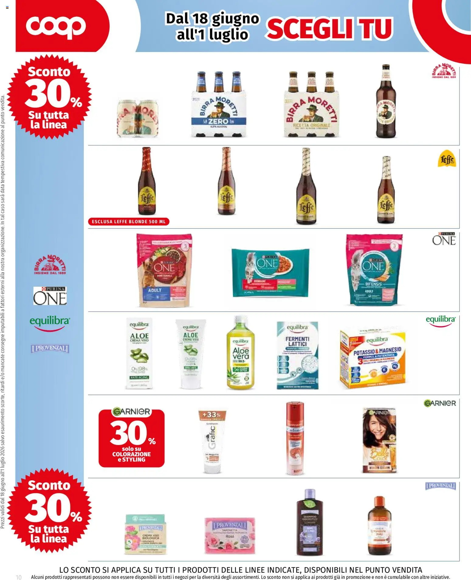 Volantino COOP del 18.06.2026 | Pagina: 10 | Prodotti: Birra, Data, Aloe vera