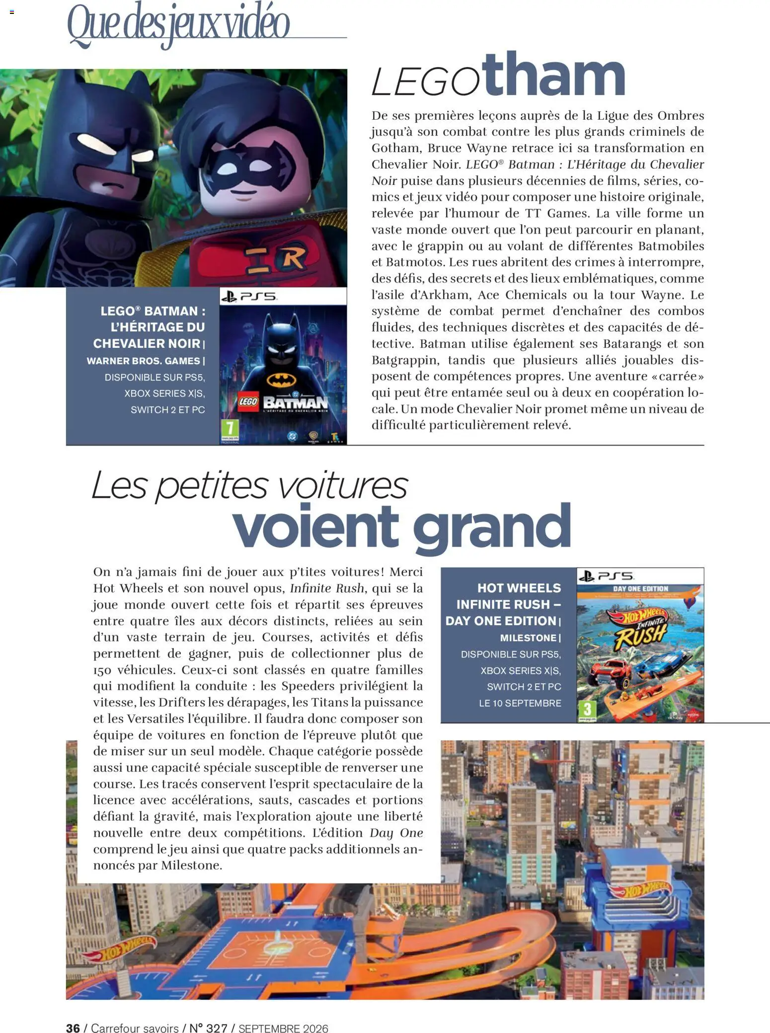 {H1} | Page: 36 | Produits: Légo, Xbox, Mais, Hot Wheels