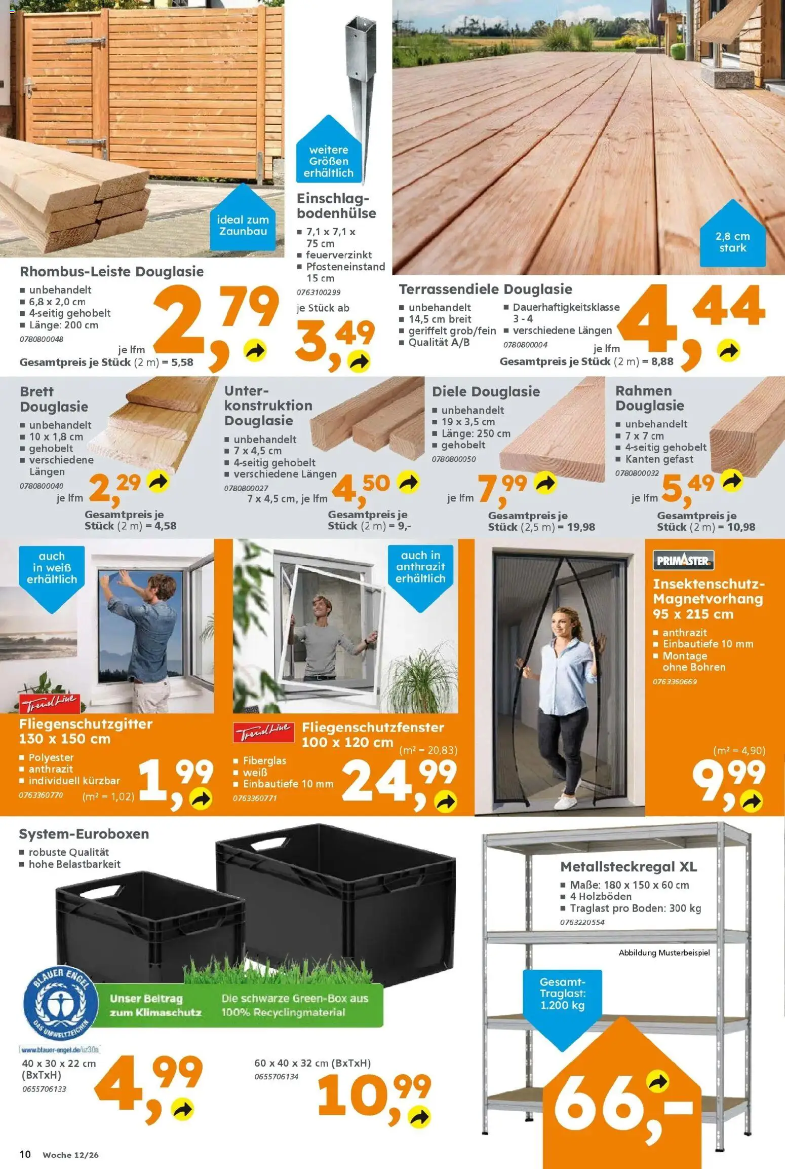 Globus Baumarkt Prospekt Königsbrunn	 – gültig ab 16.03.2026 | Seite: 10
