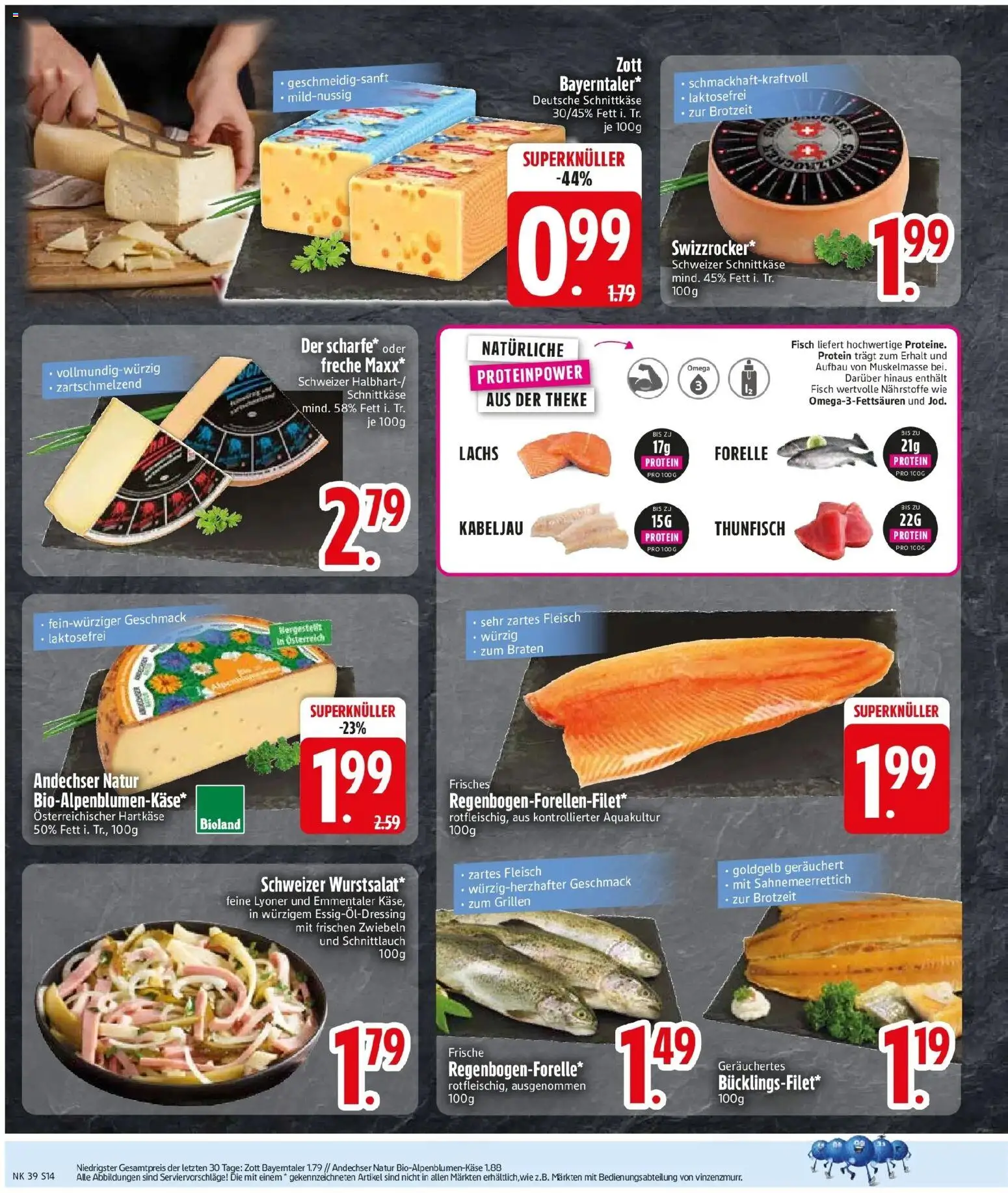 Edeka Prospekt Haar (ab 21.09.2026) » Angebote Online | Seite: 16 | Produkte: Theke, Lachs, Zwiebeln, Fleisch
