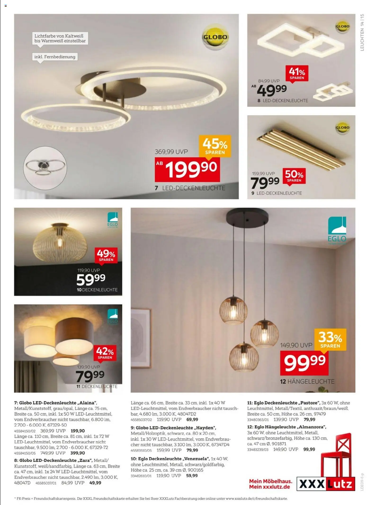 XXXLutz Bis zu 73% auf Wohnaccessoires – gültig ab 05.09.2026 | Seite: 15