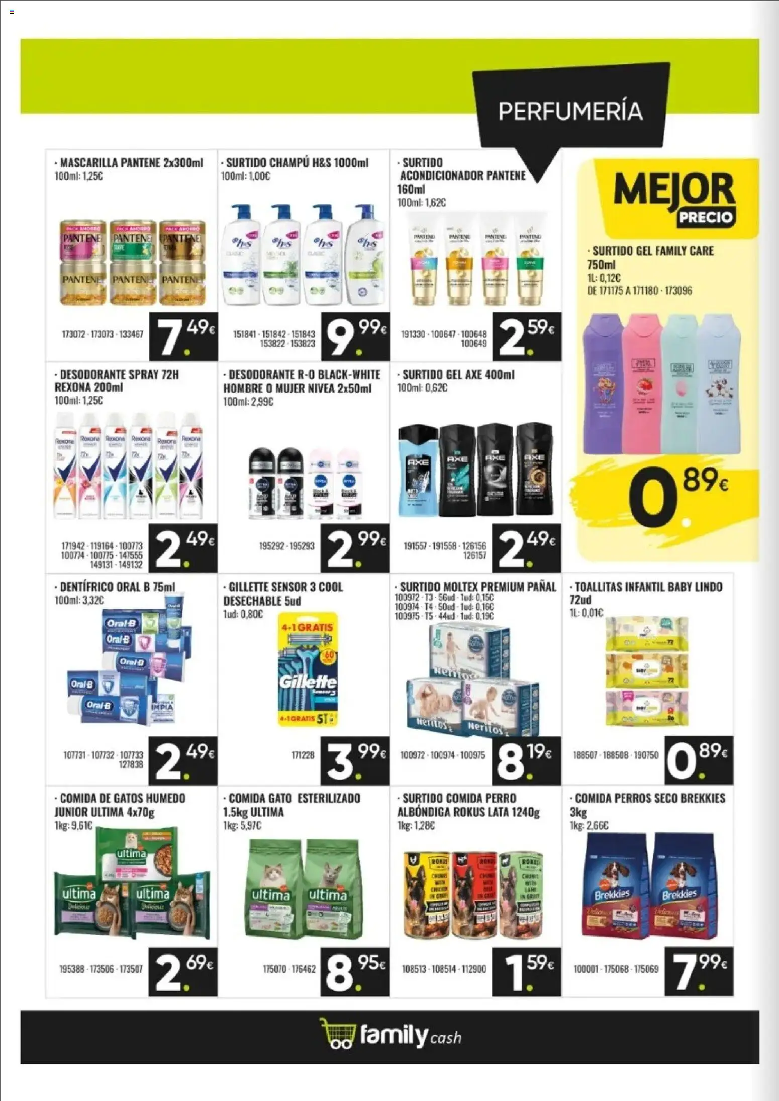 Family Cash folleto │ válido desde el 12/10/2026 | Página: 18 | Productos: Champú, Acondicionador, Desodorante