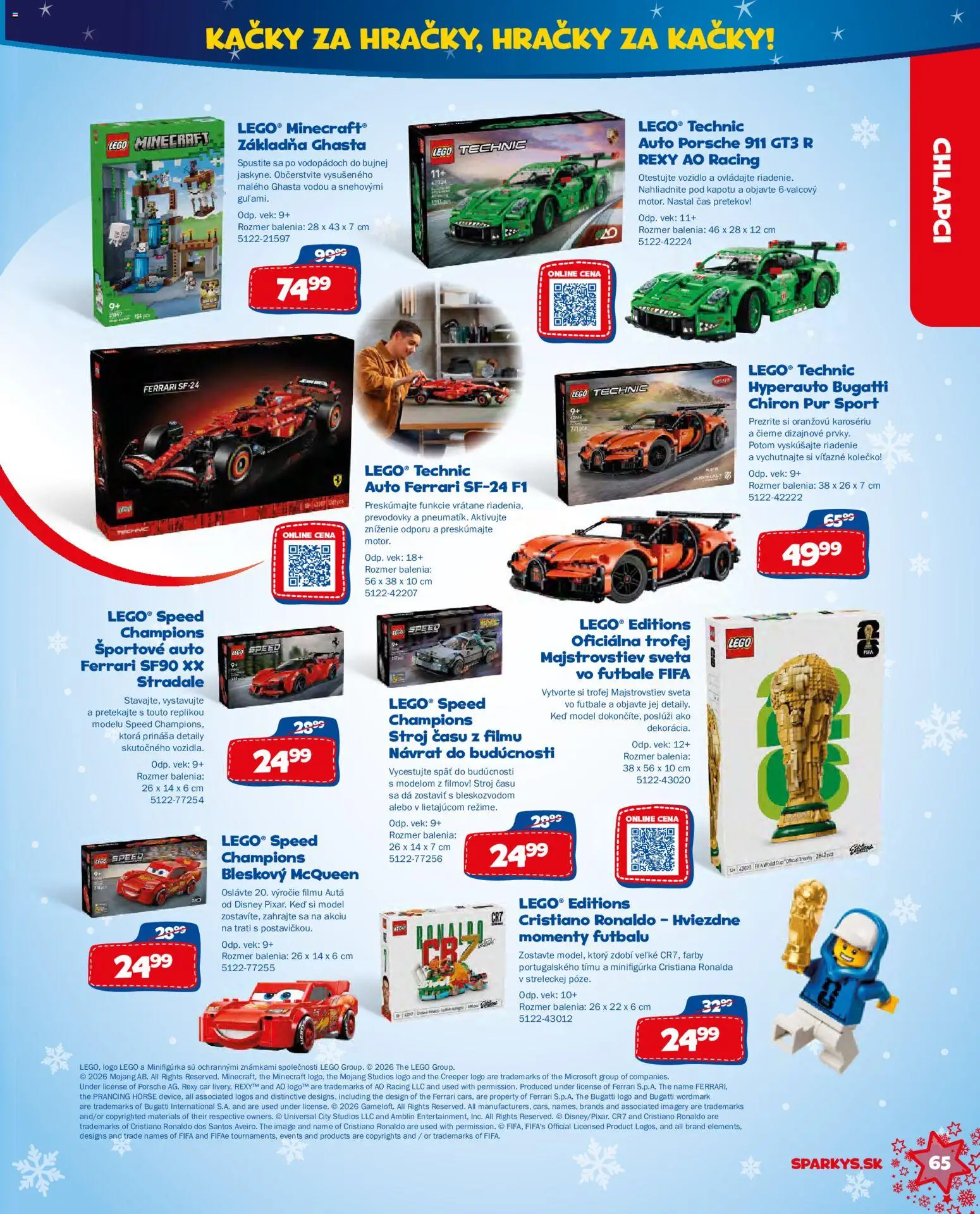Nové ALLTOYS akcie – leták je platný od 06.10.2026 | Strana: 65 | Produkty: LEGO, Hračky