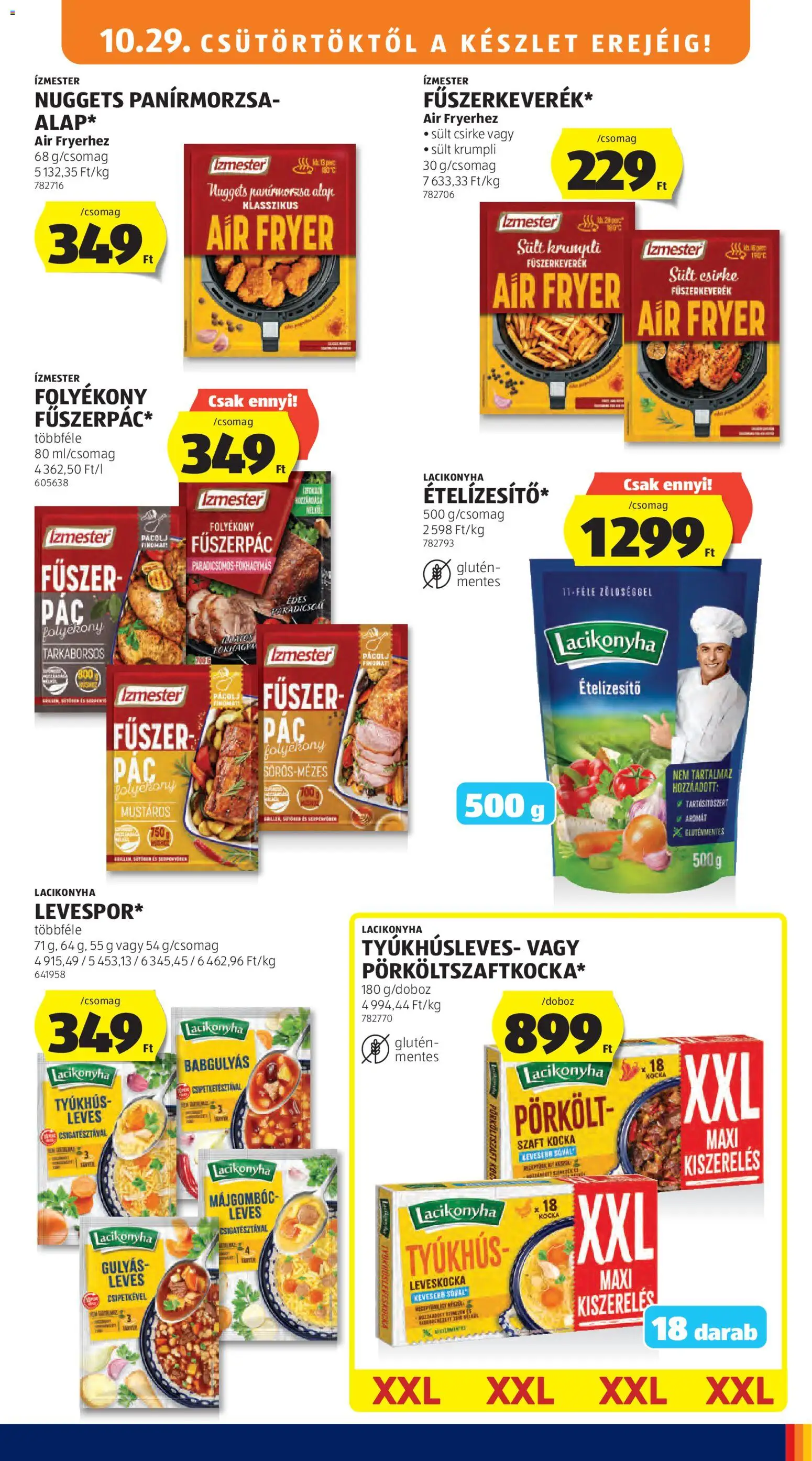Aldi akciós ujság - amely érvényes a következő dátumtól: 2026.10.29. | Oldal: 17