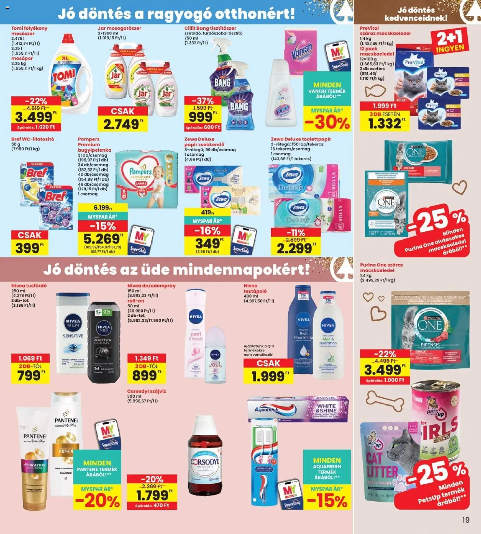 Interspar akciós ujság - amely érvényes a következő dátumtól: 2026.09.10. | Oldal: 19