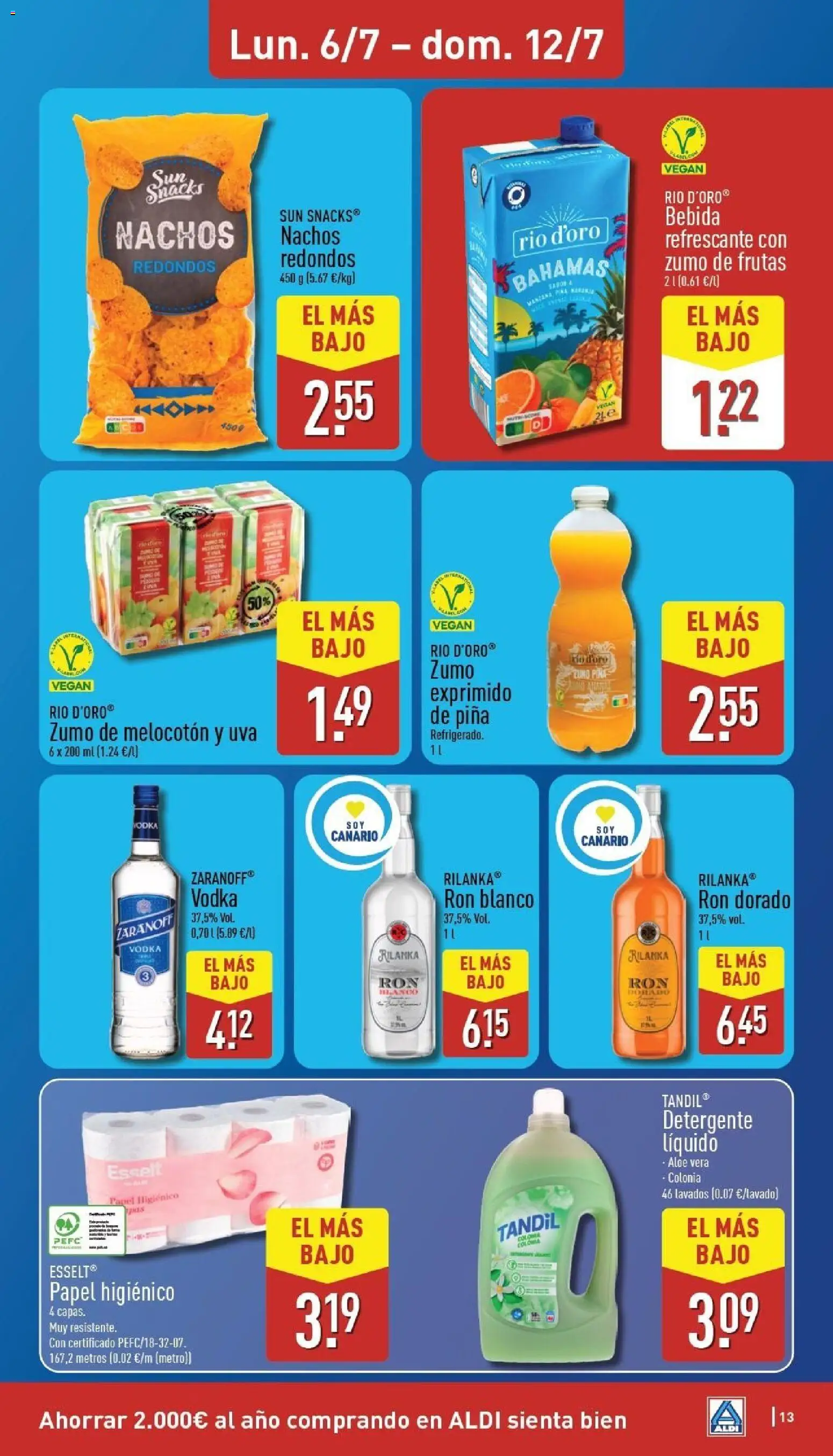Aldi folleto Canarias │ válido desde el 06/07/2026 | Página: 13