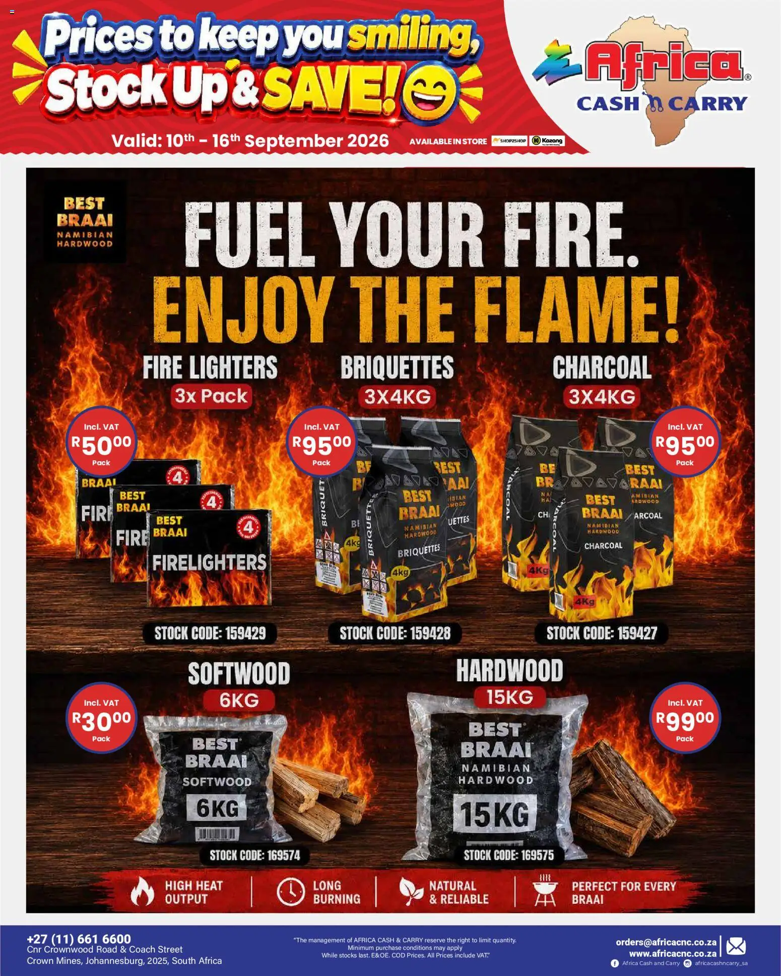 New Africa Cash & Carry catalogue – valid from 10/09/2026 | Page: 52 | Products: Stock