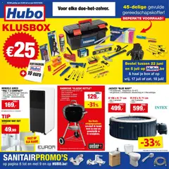 Hubo folder - Voorbeeld van een folder van Hubo, geldig van 24/06/2026