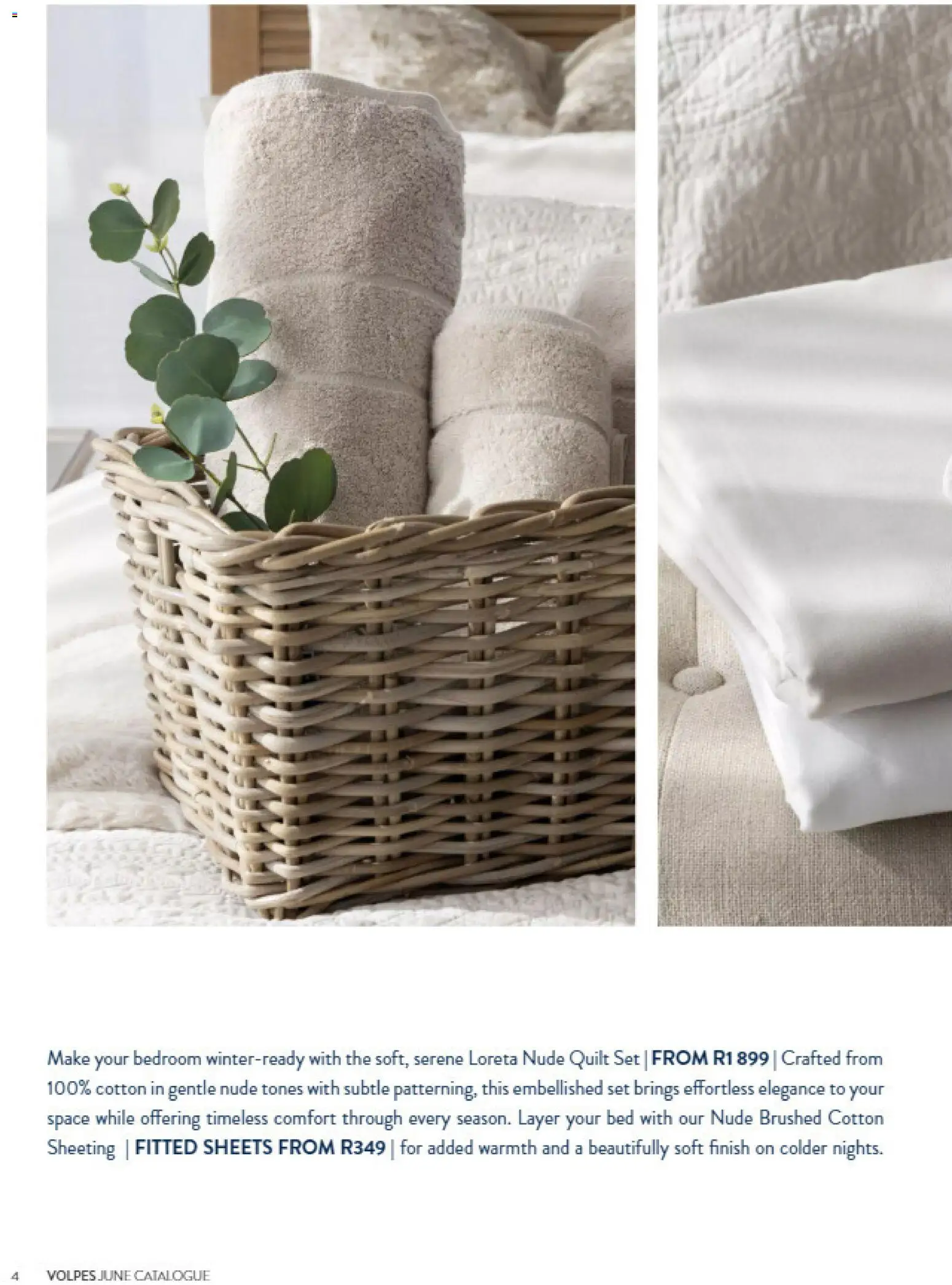 New Volpes catalogue – valid from 01/07/2026 | Page: 4 | Products: Bed