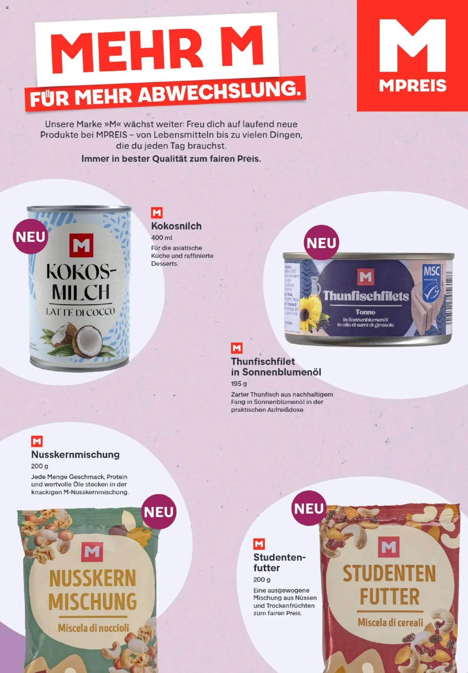 MPREIS Absam gültig ab 24.09.2026 | Seite: 17 | Produkte: Milch