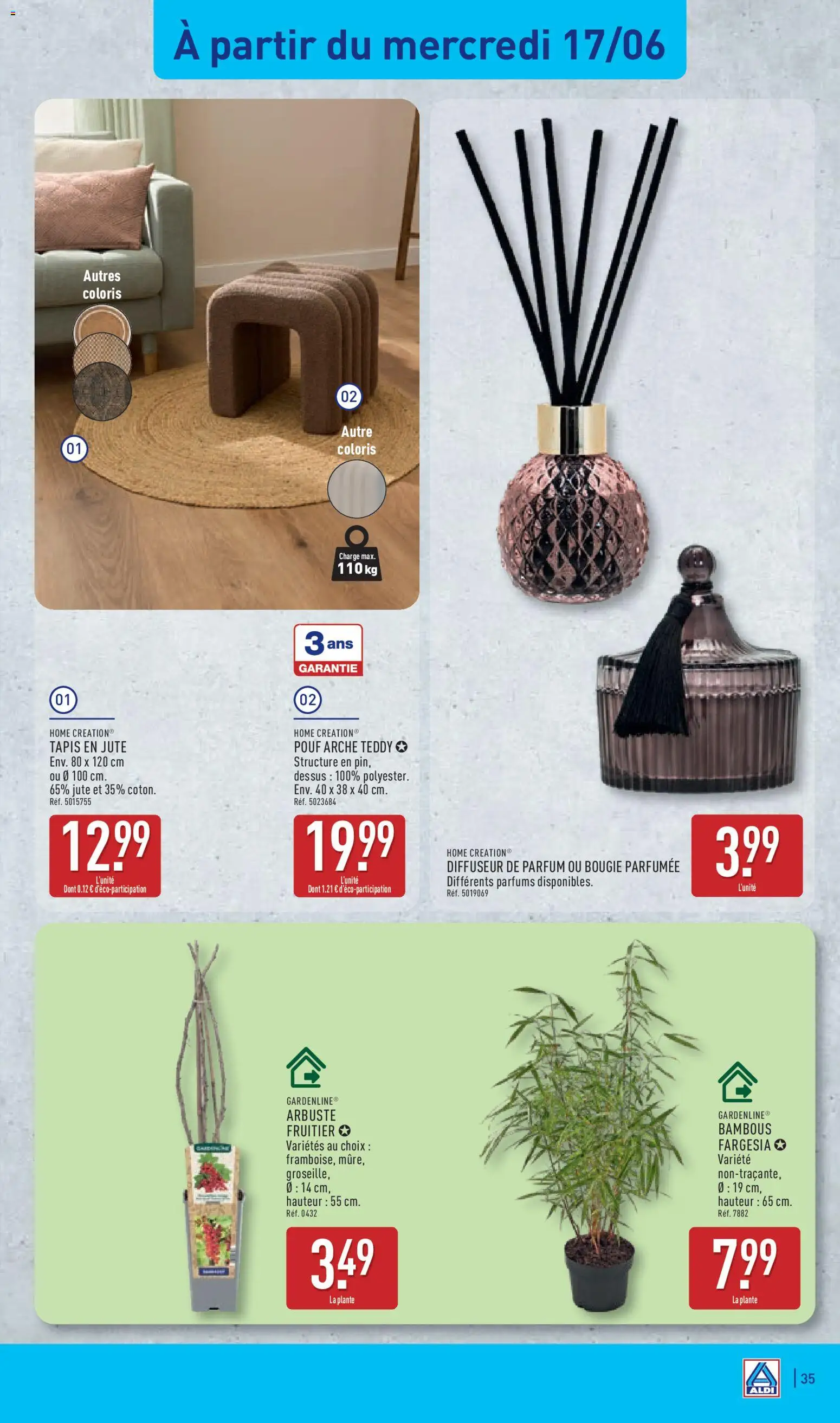 {H1} | Page: 37 | Produits: Parfum, Diffuseur, Tapis en jute, Tapis